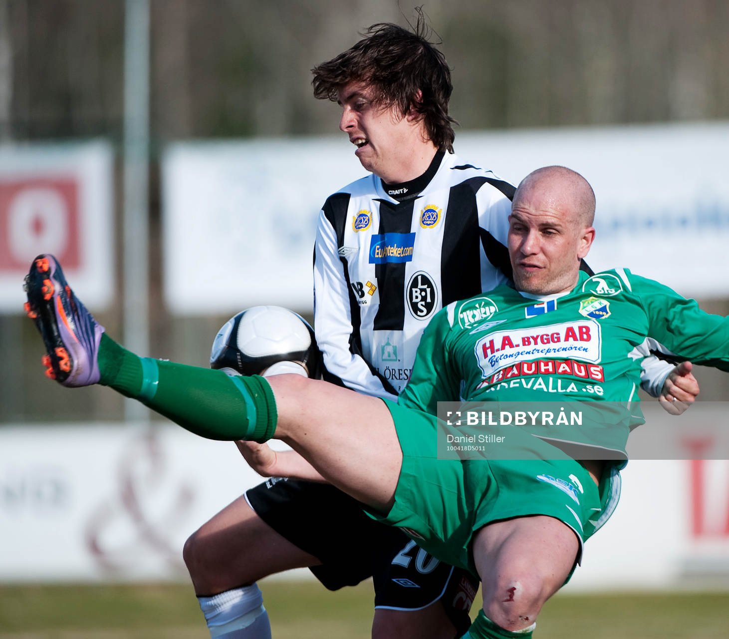 Linus Olsson, Landskrona. Andreas Lind, Ljungskile