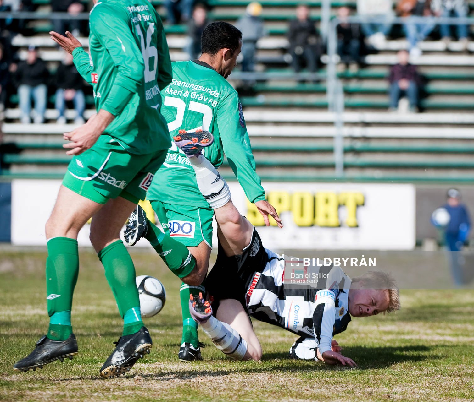 Niklas Nielsen, Landskrona. Genalvo da Silva Olivieira,
