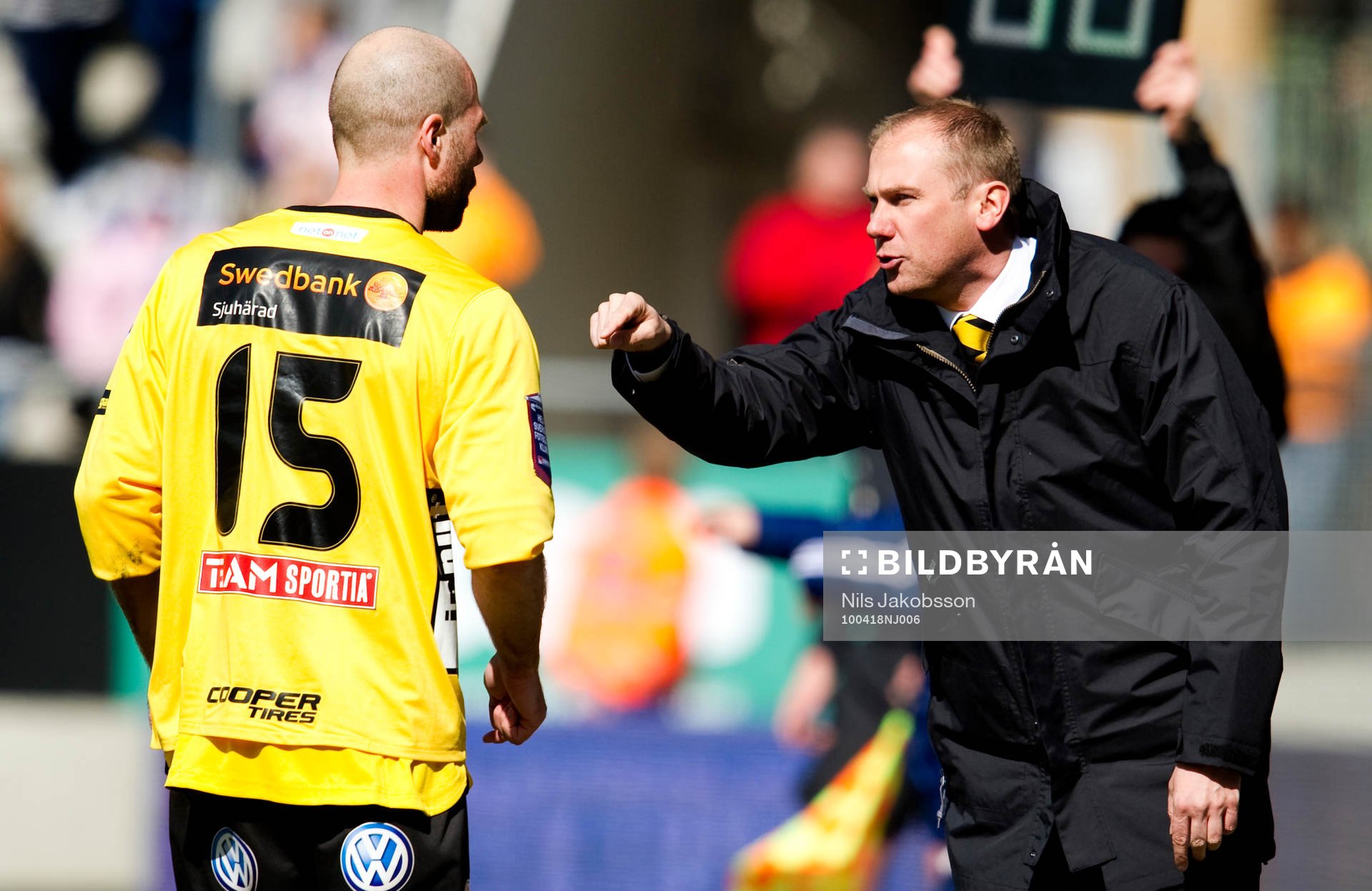 Magnus Haglund, tränare, Elfsborg och Teddy Lucic
