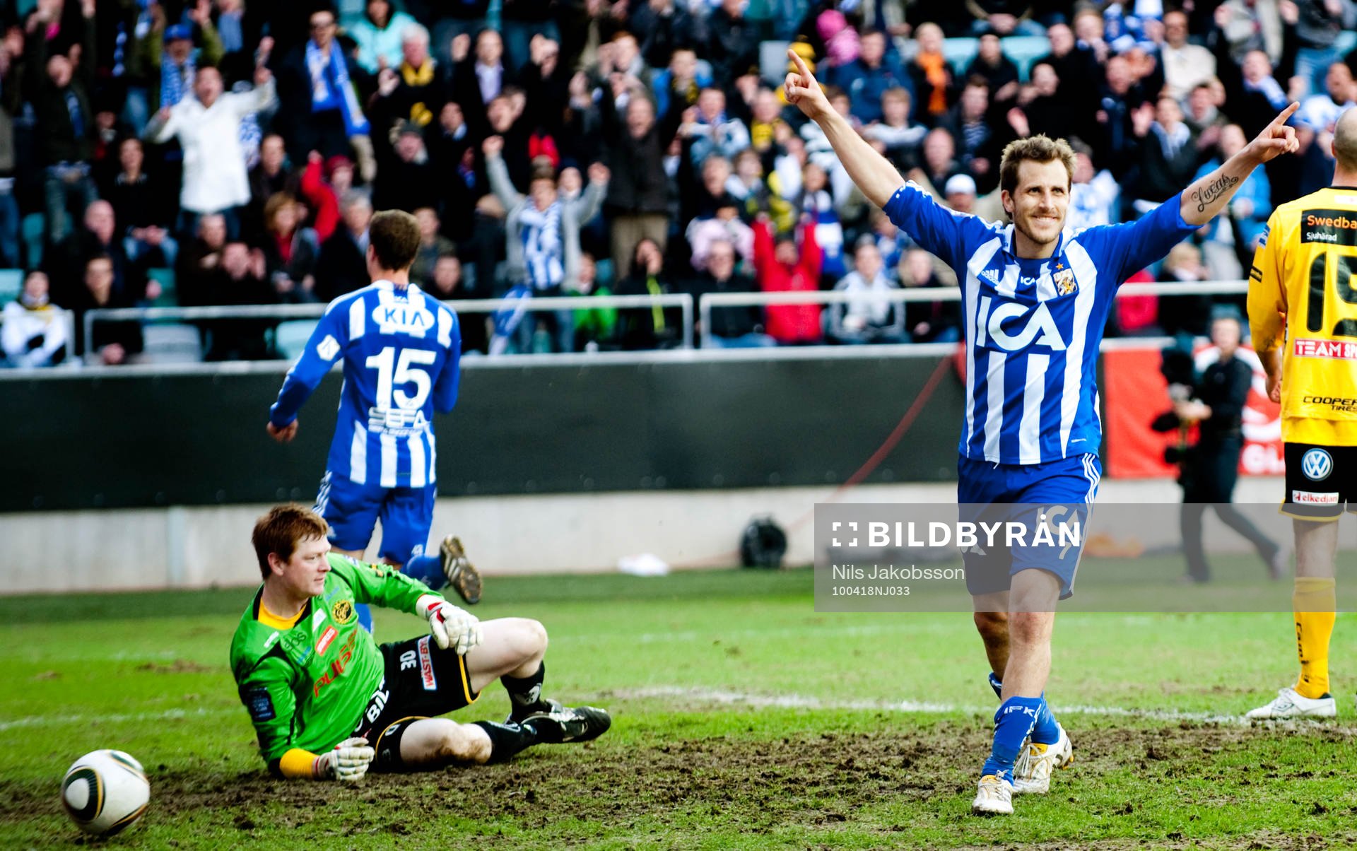 Joakim Wulff, målvakt, Elfsborg depp, Tobias Hysén, IFK