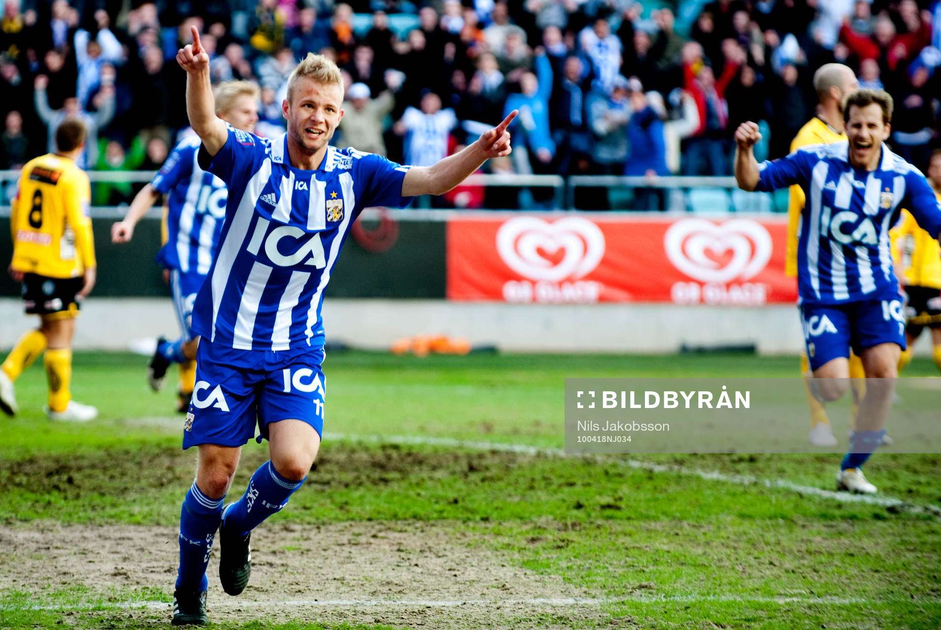 Robin Söder, IFK Göteborg jubel