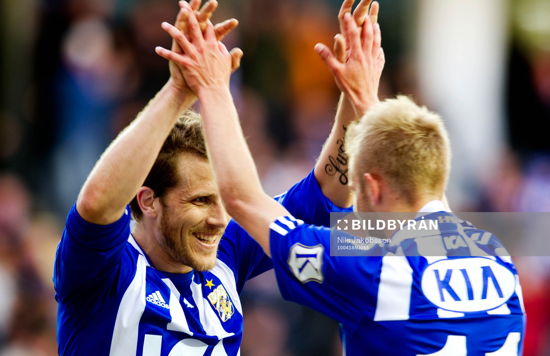 Tobias Hysén, jubel, glädje