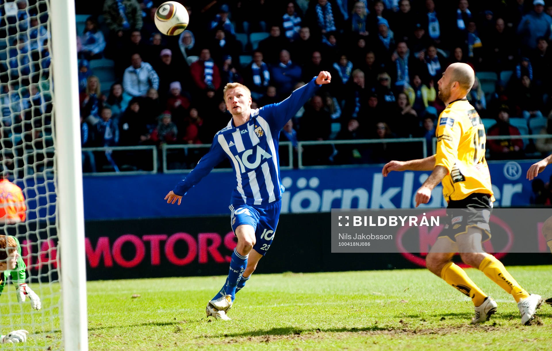 Sebastian Eriksson, IFK Göteborg gör 1-1, Teddy Lucic,