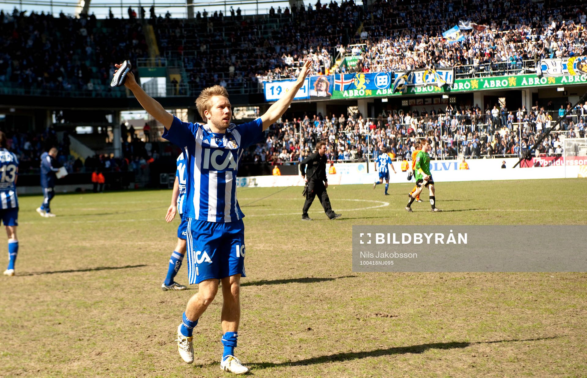 Adam Johansson, IFK Göteborg jubel