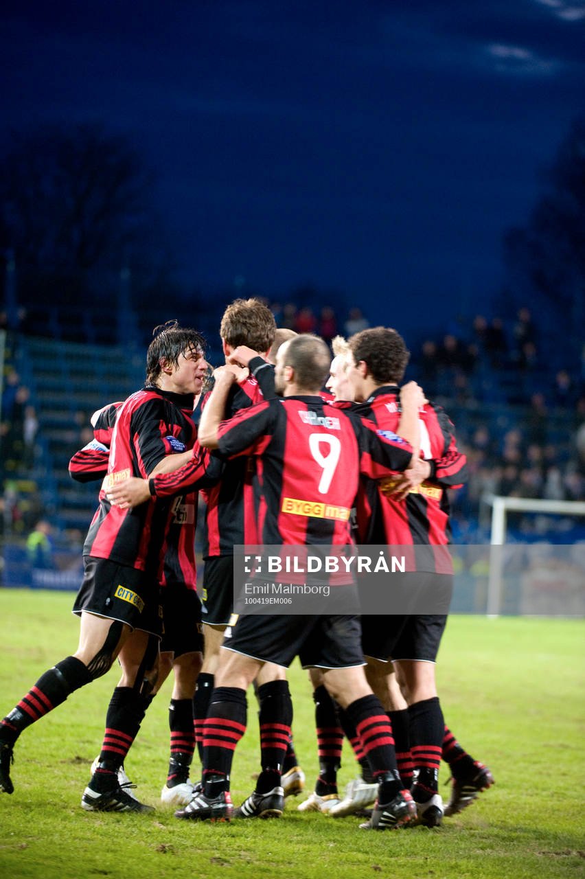 Olof Guterstam, BP. Jubel 1-0