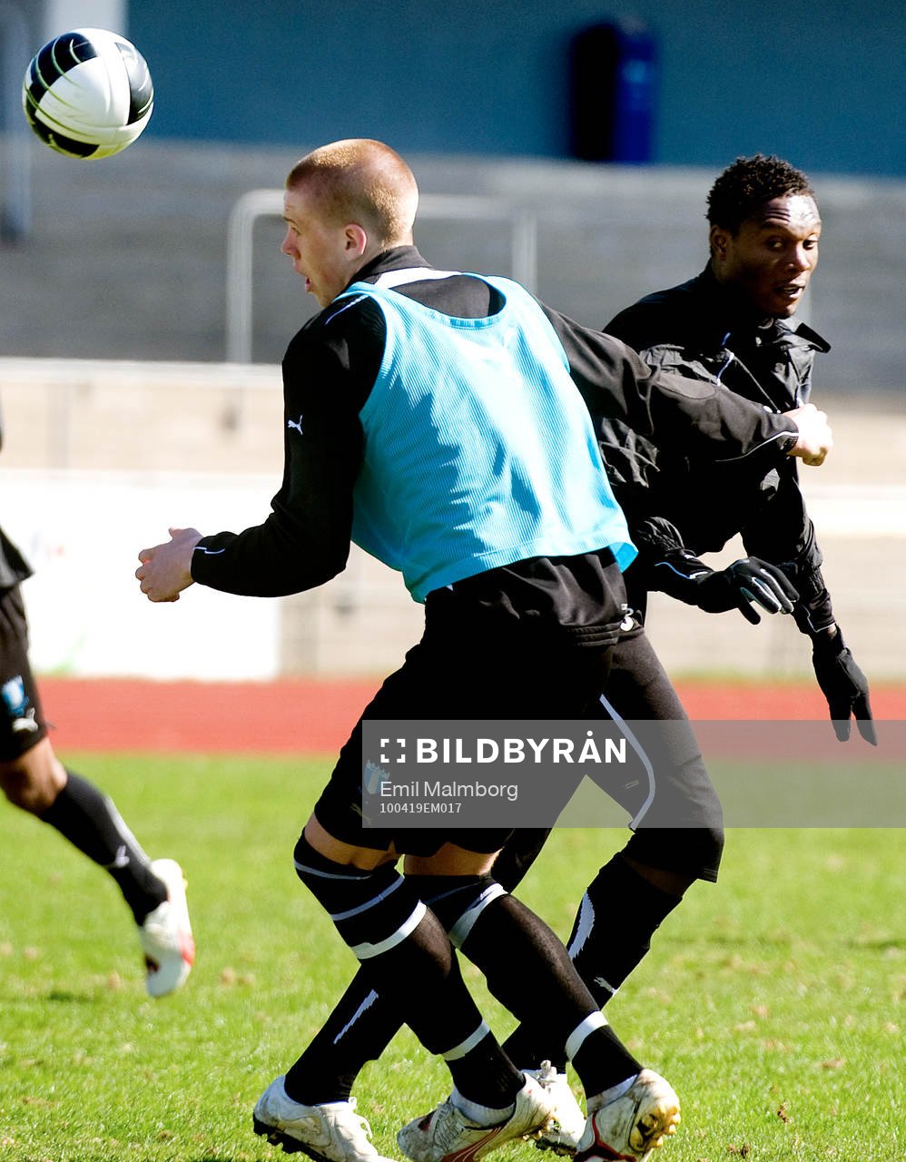 Pontus Jansson, MFF och Edward Ofere, MFF