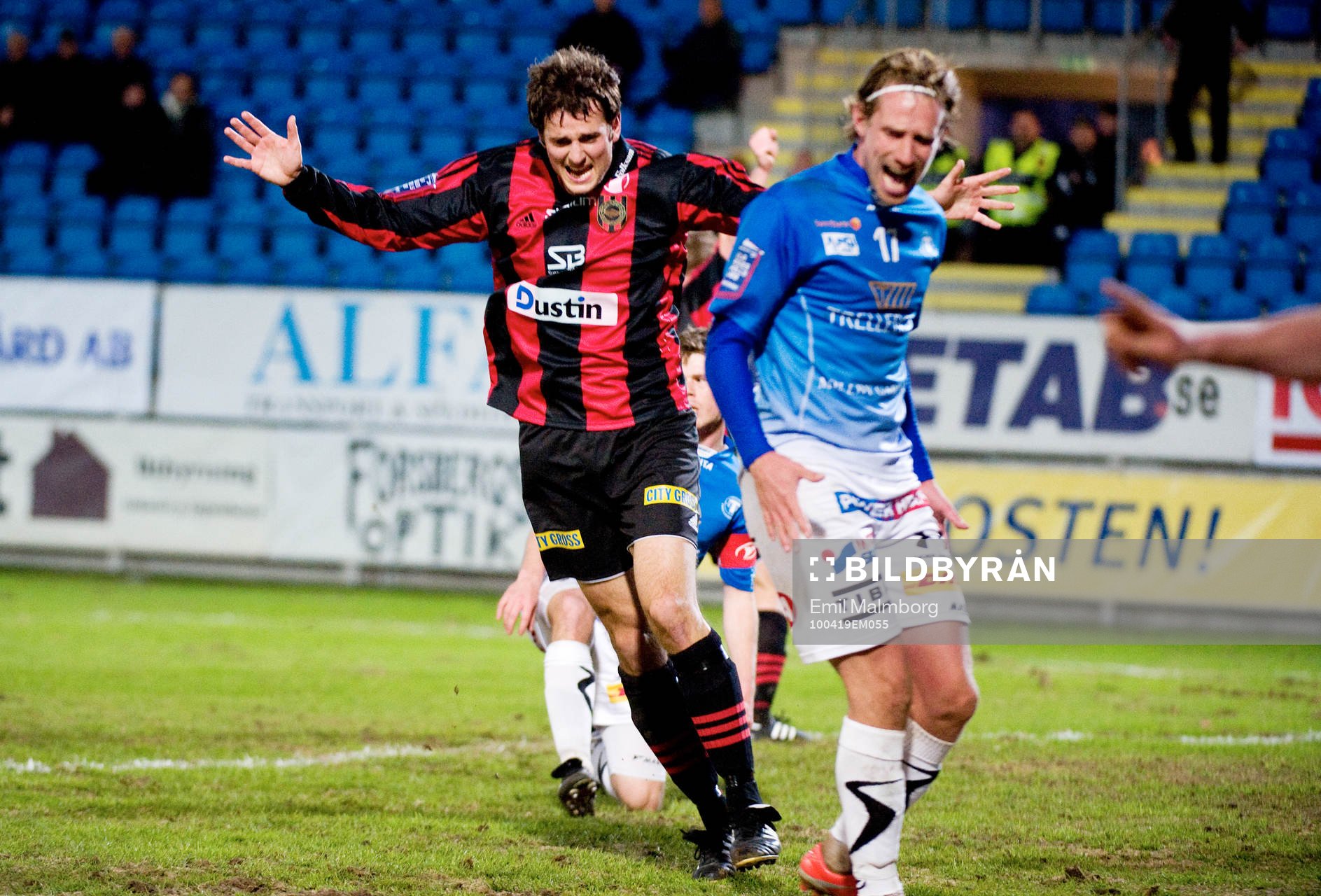Olof Guterstam, BP. Jubel 1-0