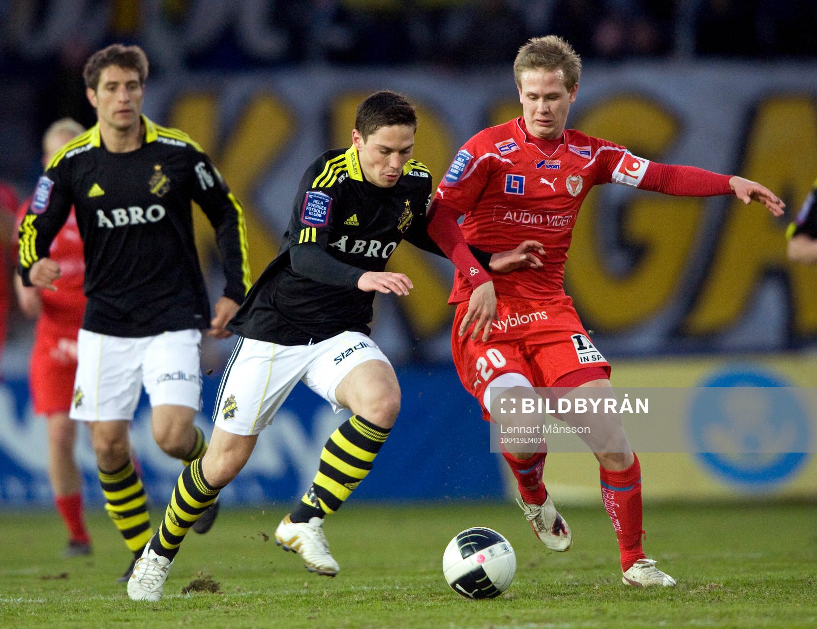 Erik Israelsson, Kalmar och Miran Burgic, AIK. Tipselit