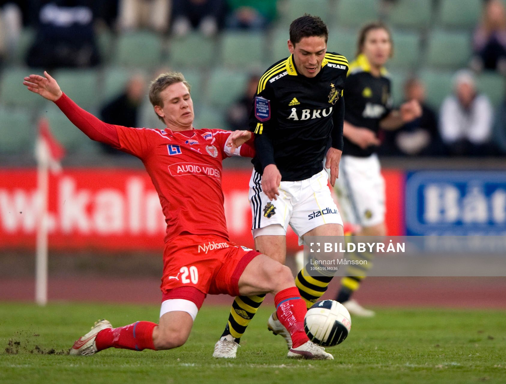 Erik Israelsson, Kalmar och Miran Burgic, AIK. Tipselit