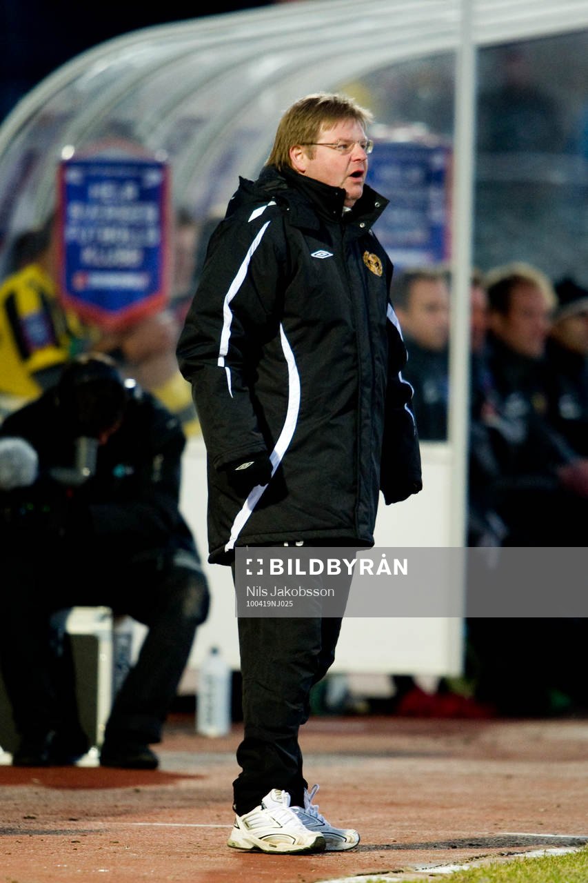 Peter Swärdh, tränare Mjällby