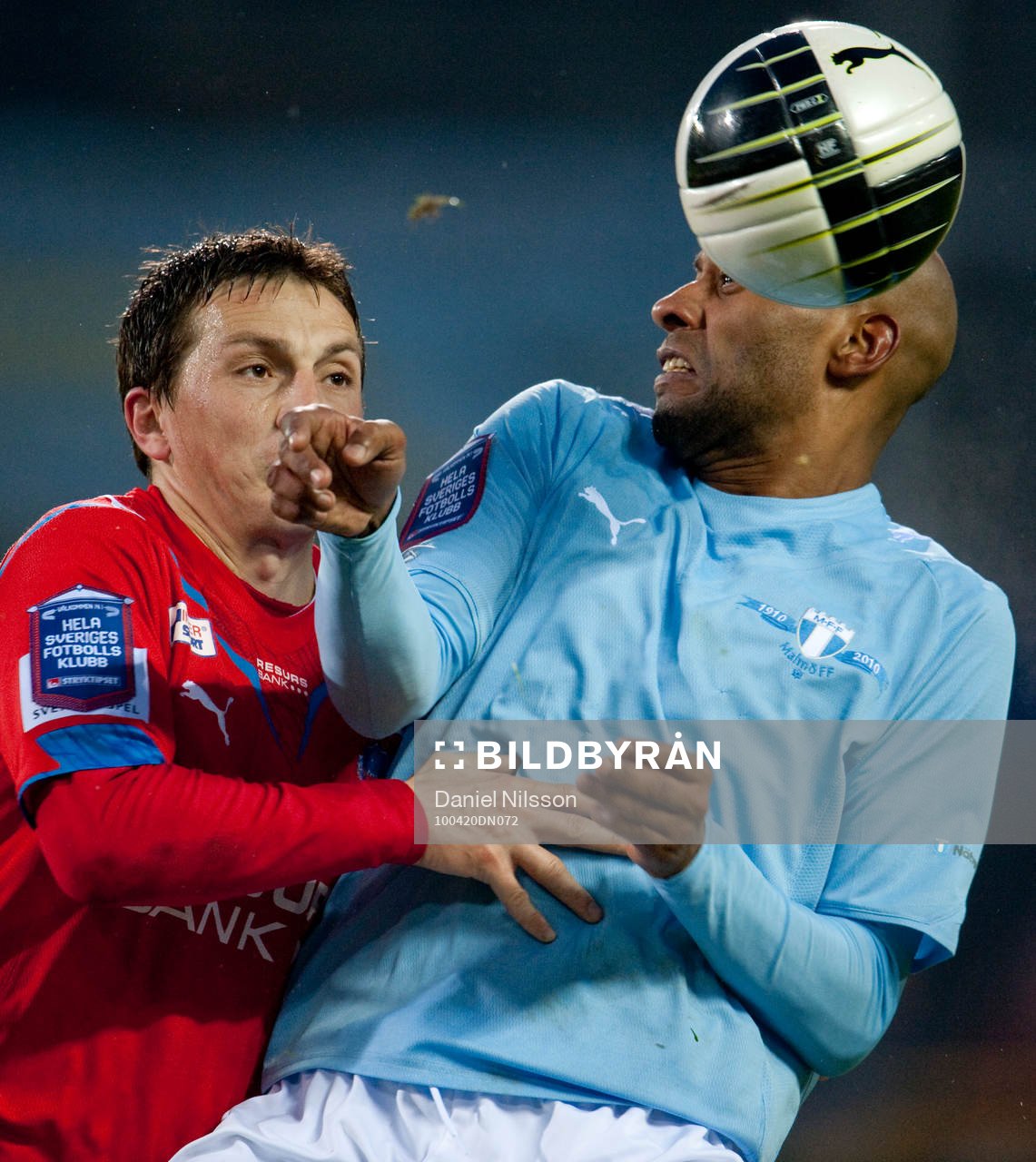Ardian Gashi, Helsingborg och Jeffrey Aubynn, Malmö