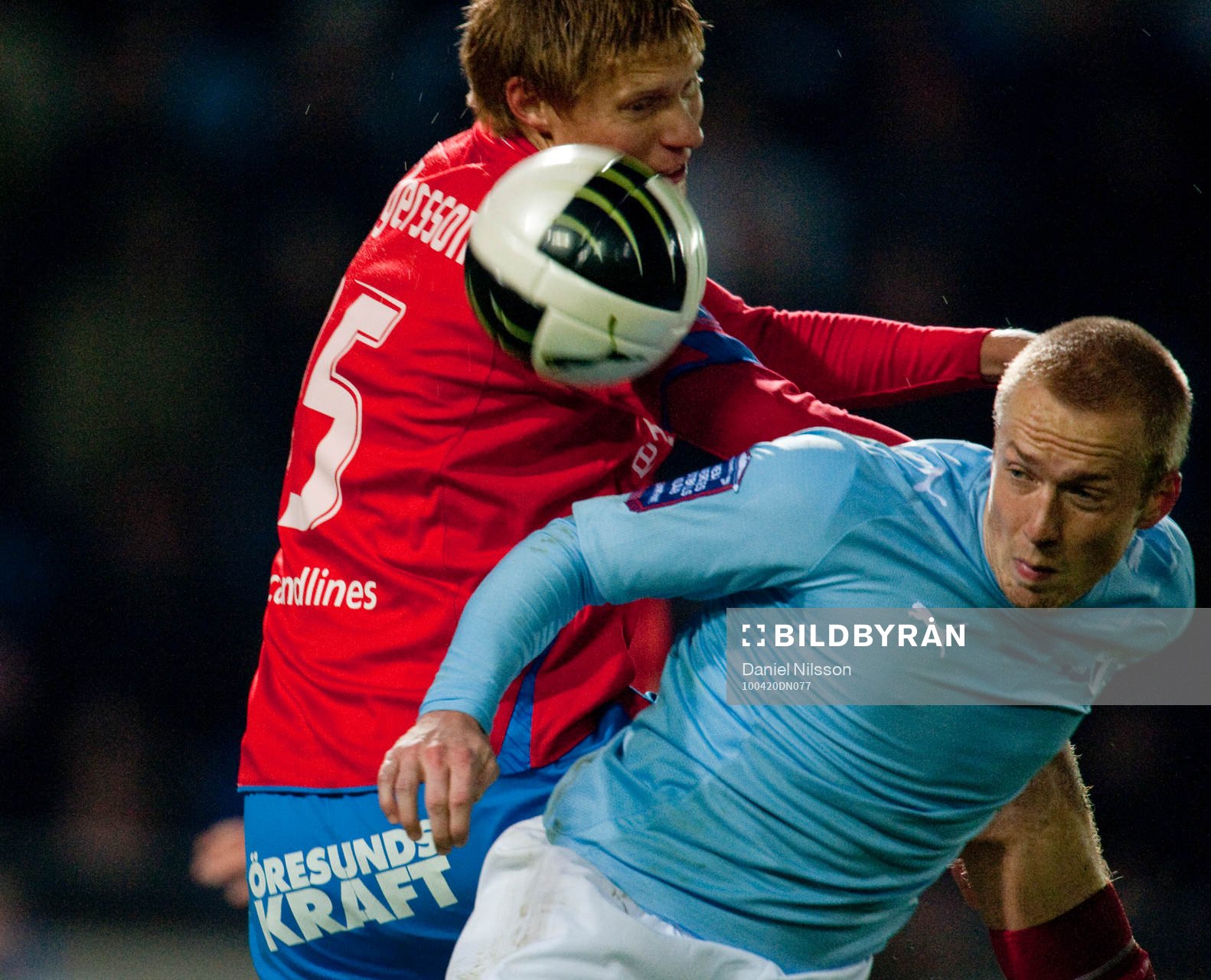Daniel Larsson, Malmö och Markus Holgersson, Helsingborg