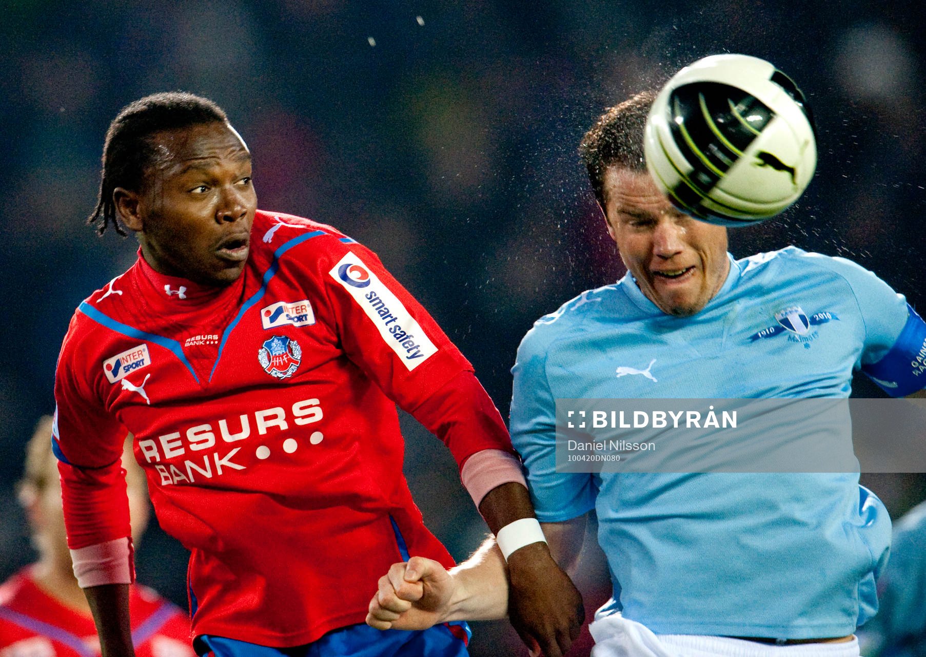 Daniel Andersson, Malmö och May Mahlangu, Helsingborg