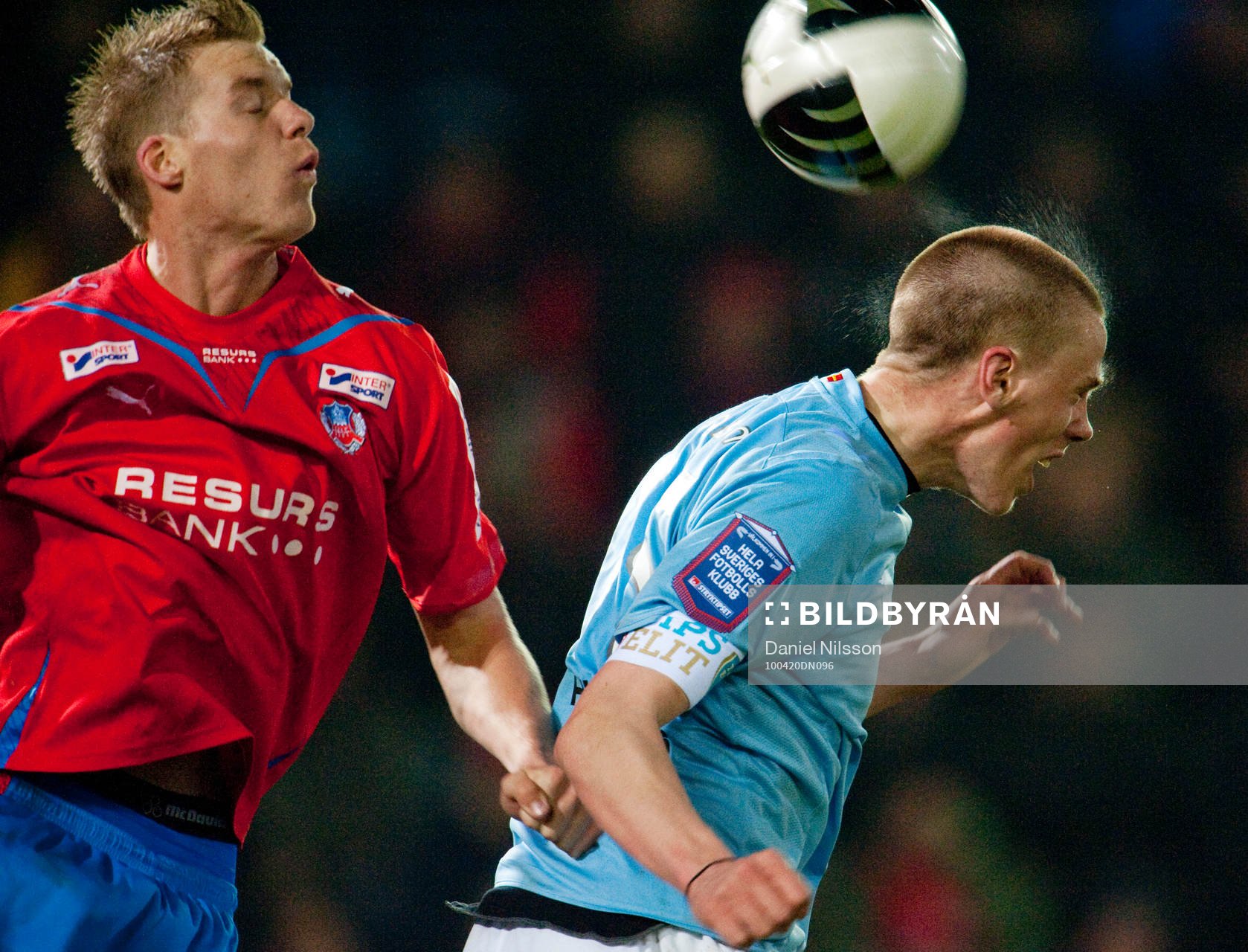 Pontus Jansson, Malmö och Marcus Nilsson, Helsingborg