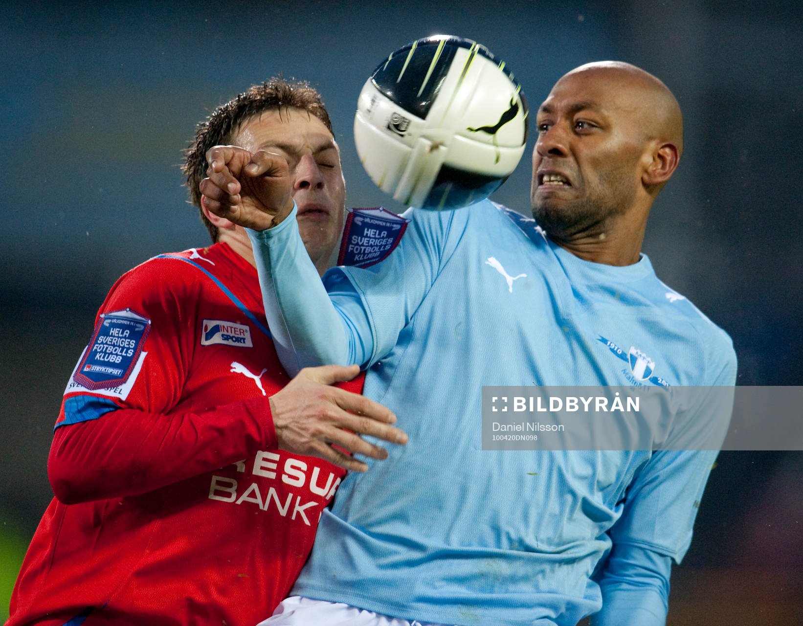 Ardian Gashi, Helsingborg och Jeffrey Aubynn, Malmö