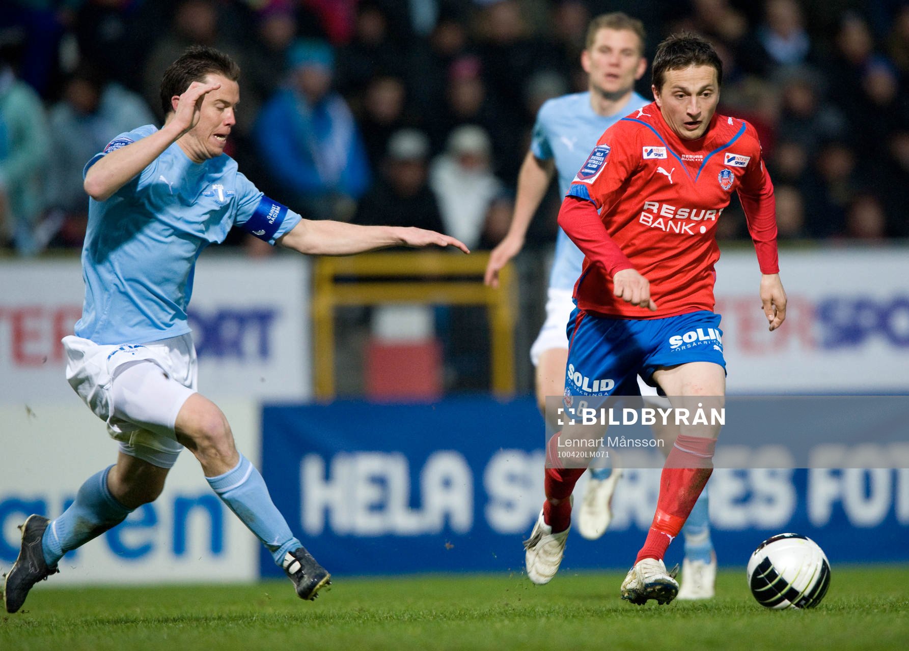 Ardian Gashi, Helsingborg steget före Daniel Andersson,