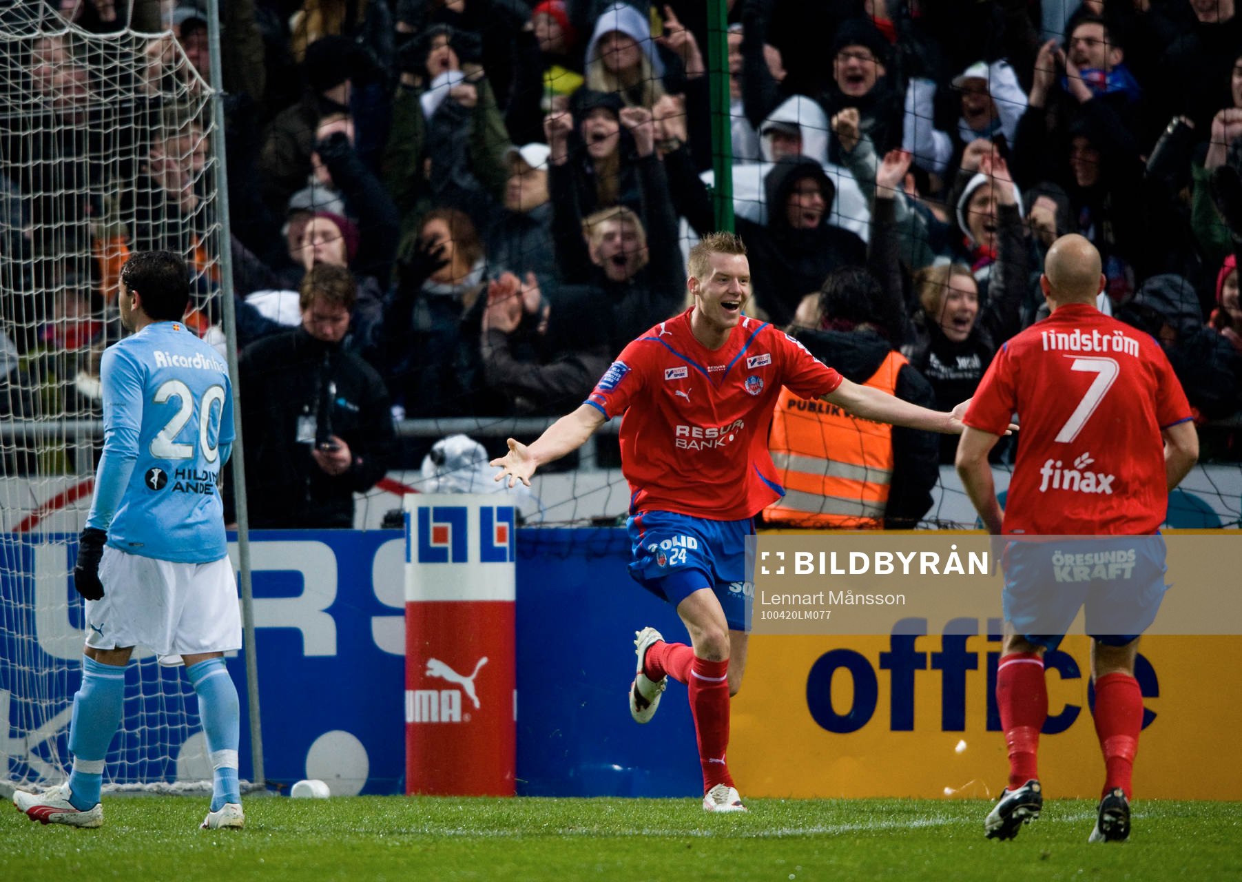 2-1 Marcus Nilsson som revansch för handsen som gav Malmö