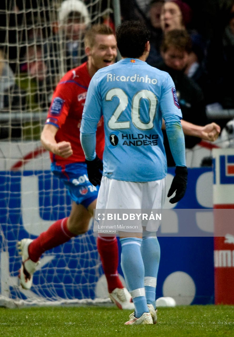 Ricardinho, Malmö depp, Marcus Nilsson, Helsingborg, jubel