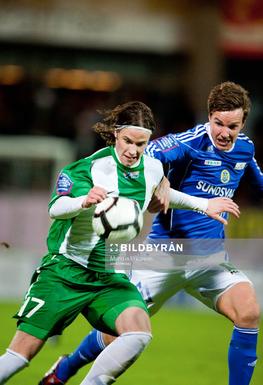 Linus Hallenius, Hammarby och Kristian Ek, Sundsvall