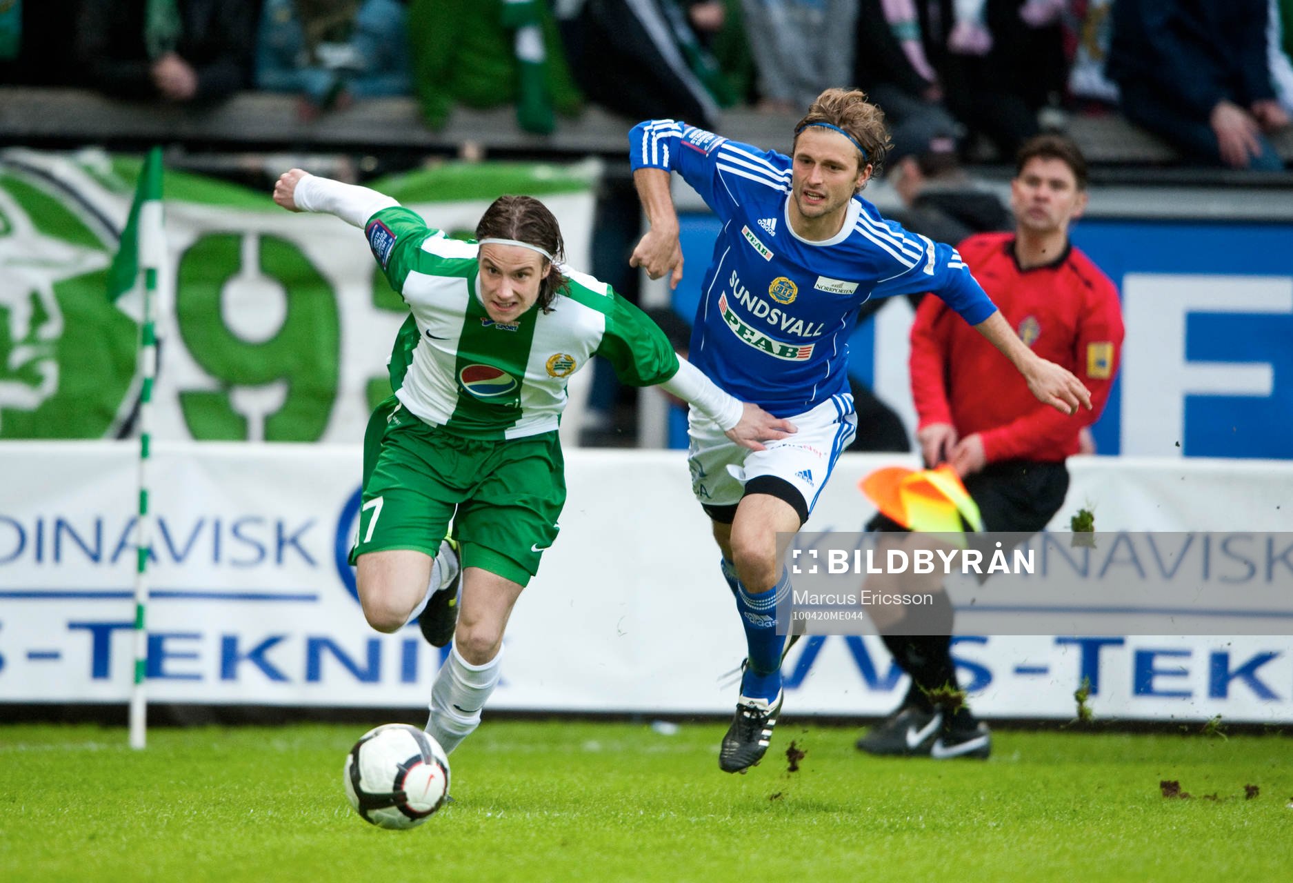 Linus Hallenius, Hammarby och Fredrik Jonsson, Sundsvall