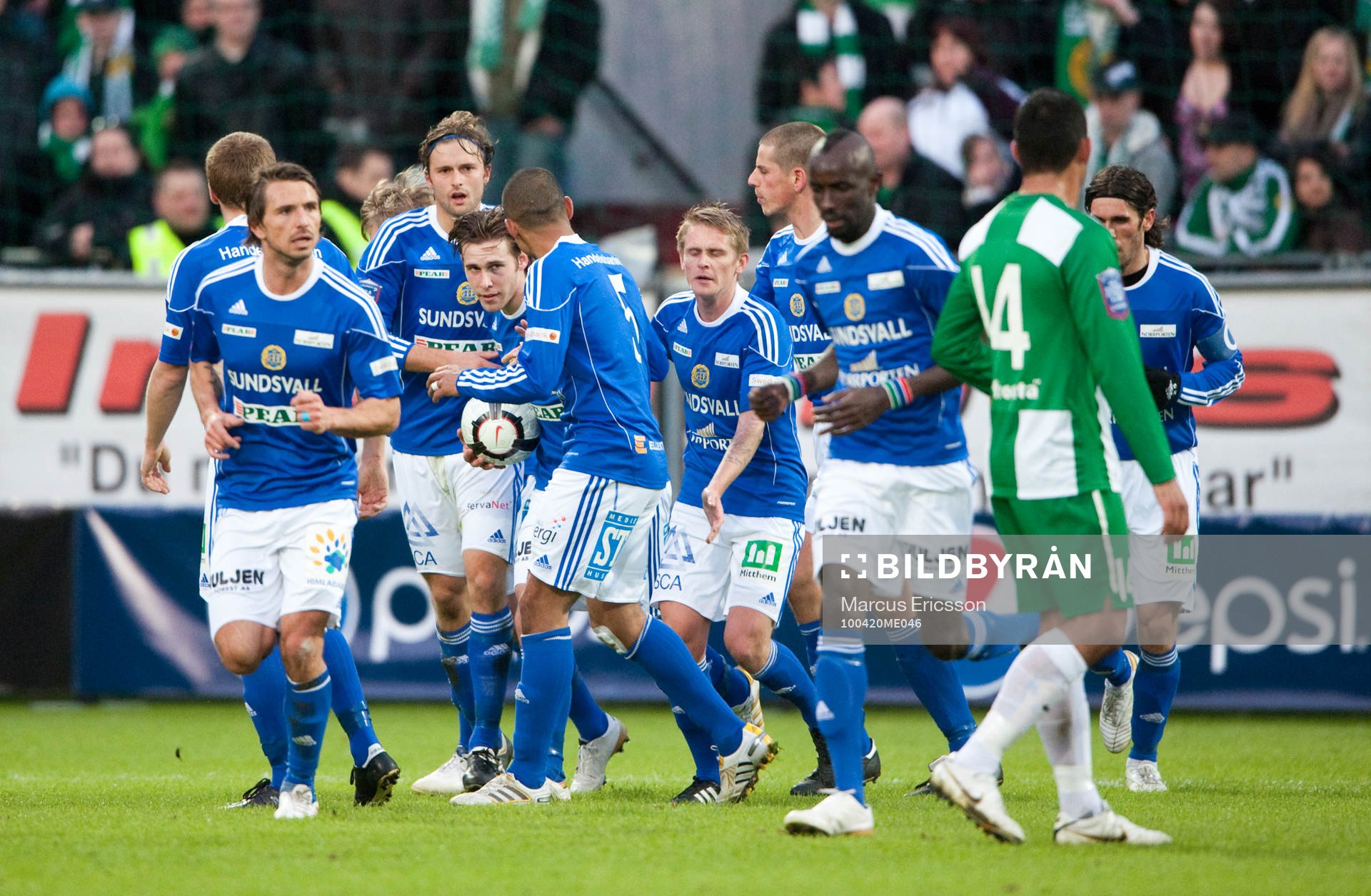 Jubel i Sundsvall
