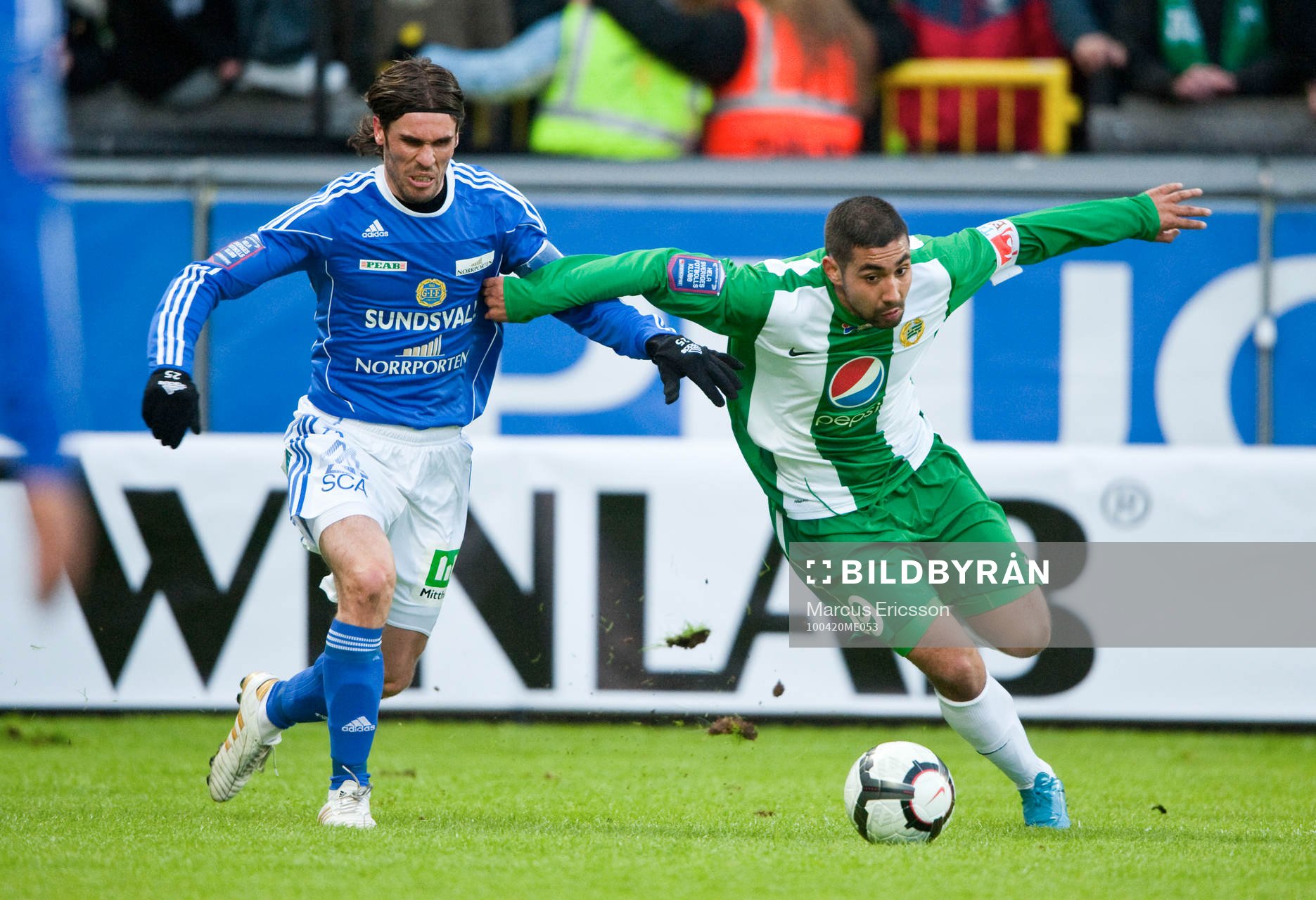 Nuri Mustafi, Sundsvall och Sebastian Castro-Tello, Hammarby