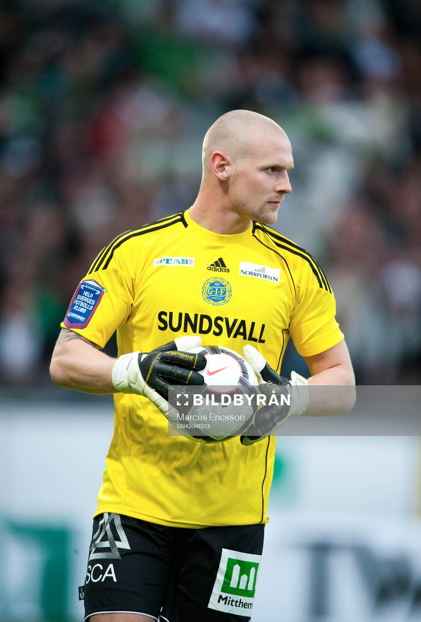 Tommy Naurin, målvakt Sundsvall
