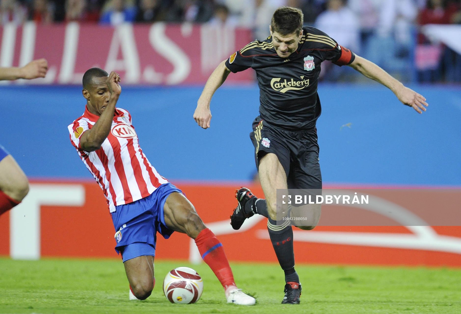 Luis Perea, Madrid och Steven Gerrard, Liverpool