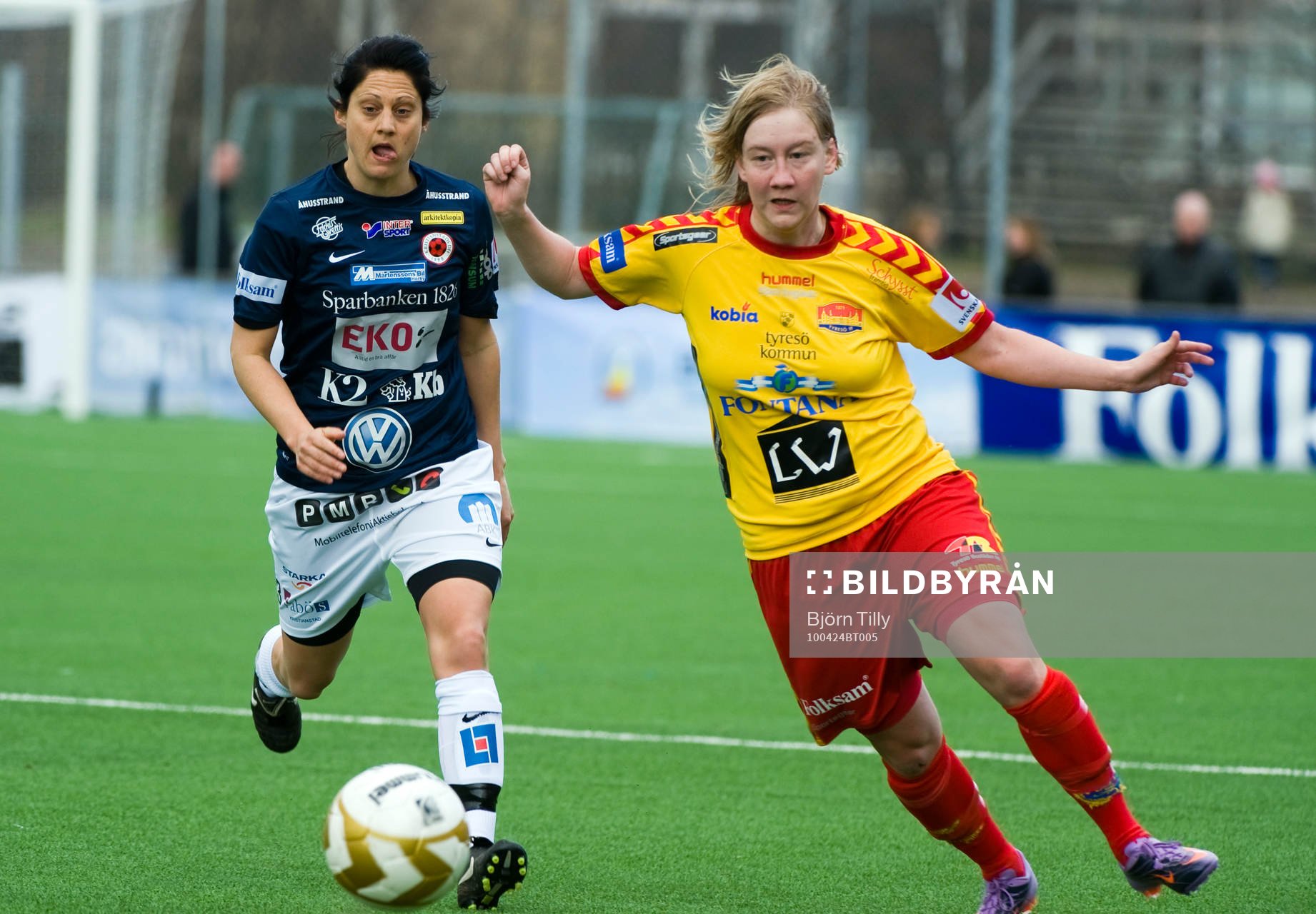 Therese Björck, Kristianstad och Sofie Persson, Tyresö