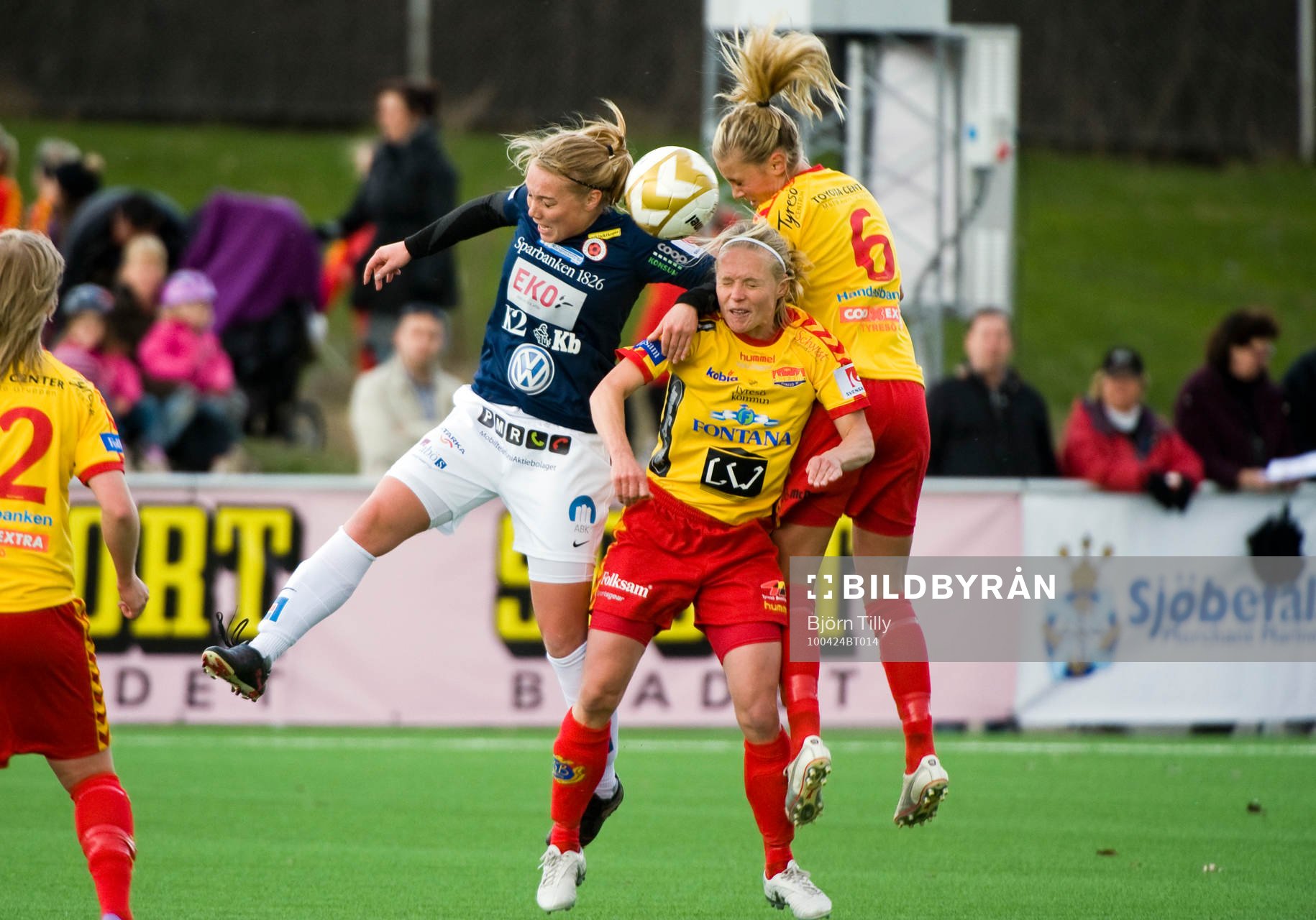 Kirsty Yallop, Kristianstad, Elin Ekblom Bak och Petronella