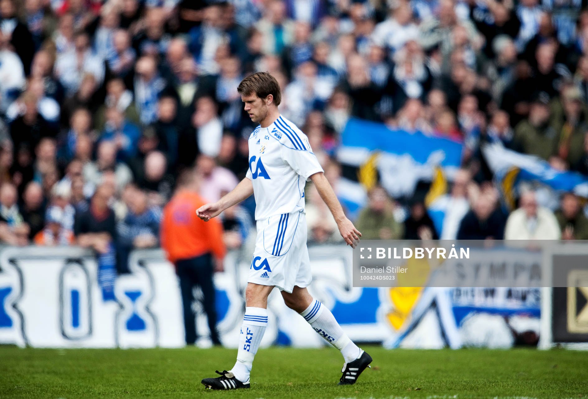 Fredrik Risp, IFK Göteborg, utgick pga skada
