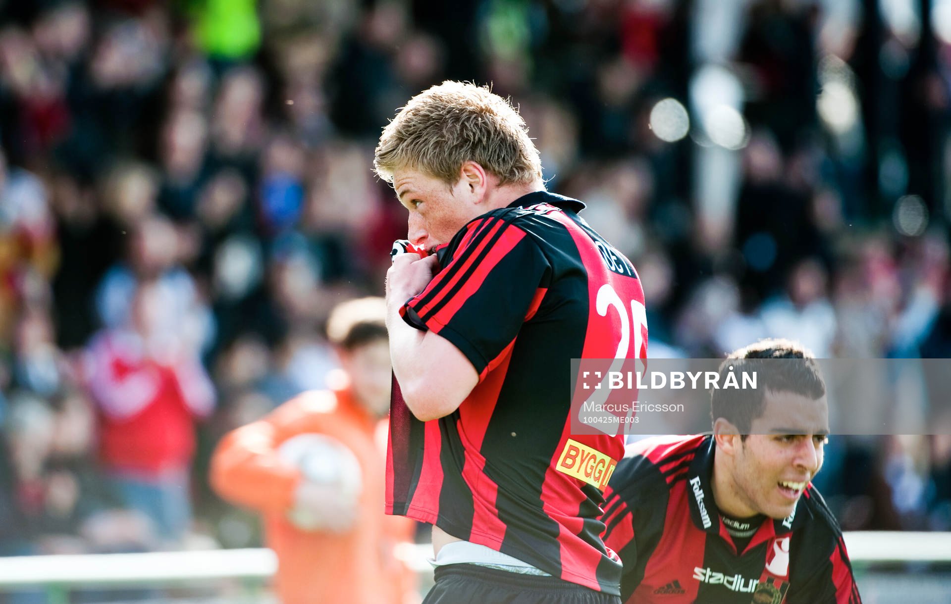 John Guidetti, BP, jubel
