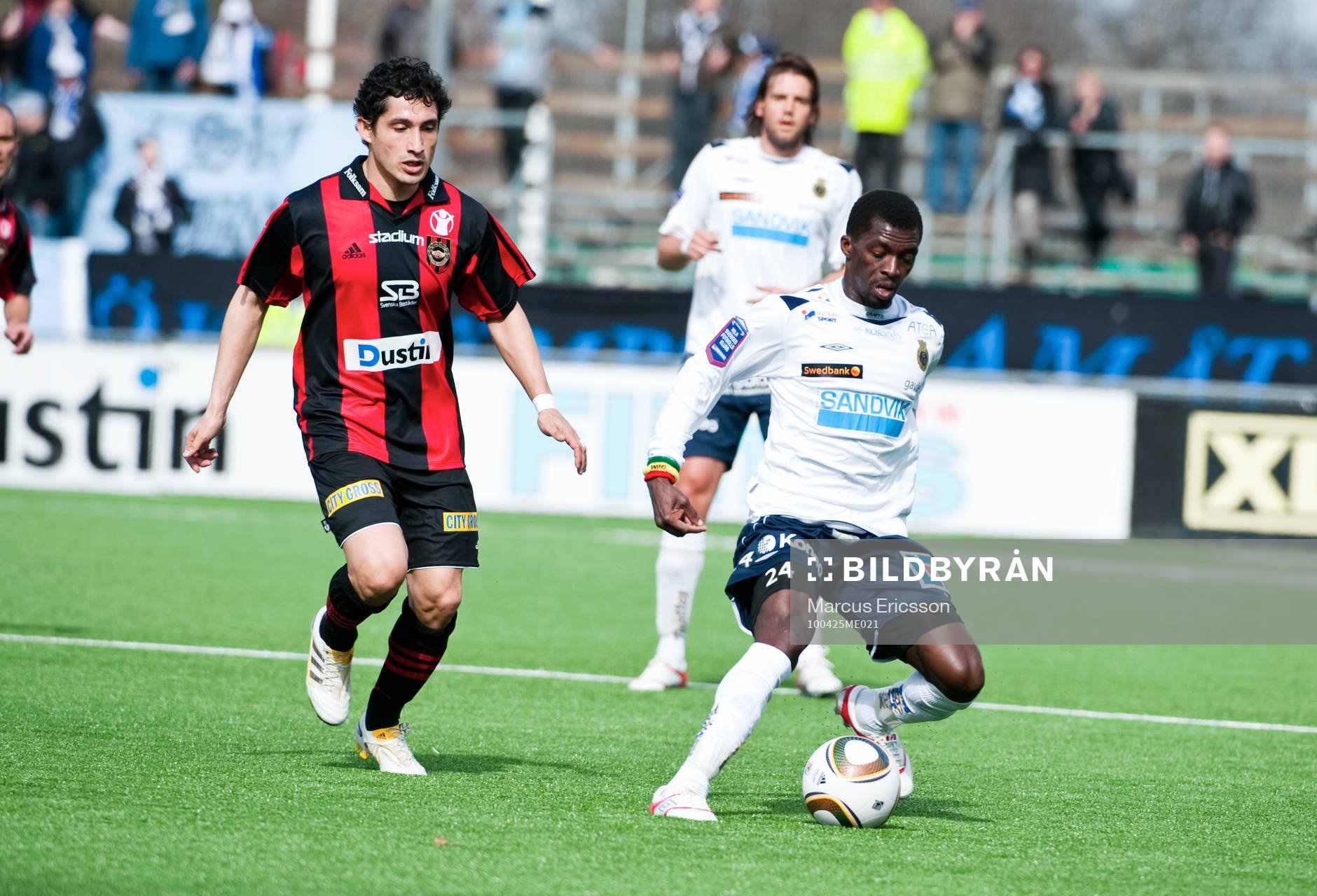 Pablo Pinones Arce, BP och Yussif Chibsah, Gefle