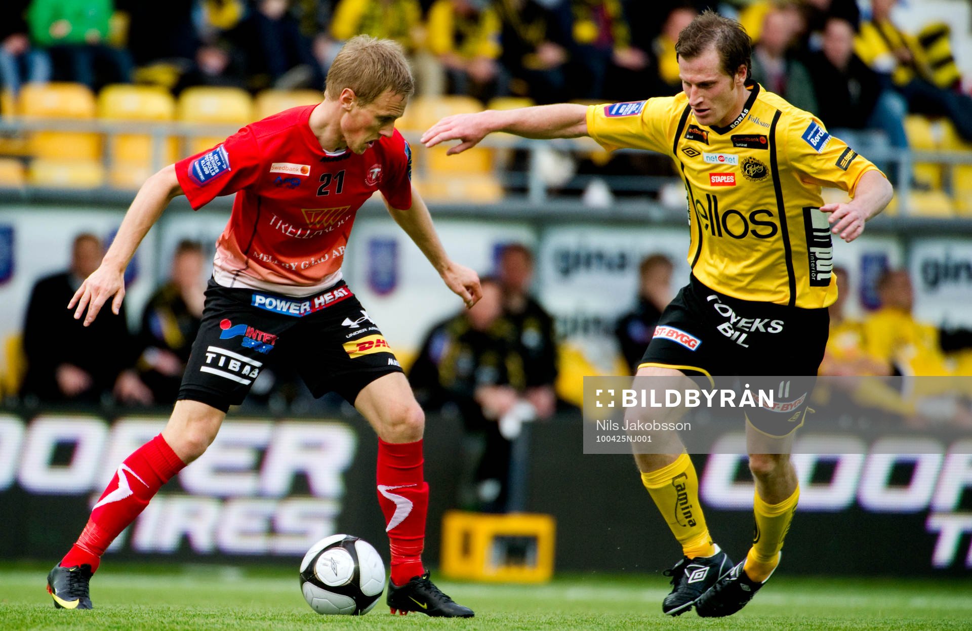 Magnus Andersson, Trelleborg och Daniel Mobaeck, Elfsborg