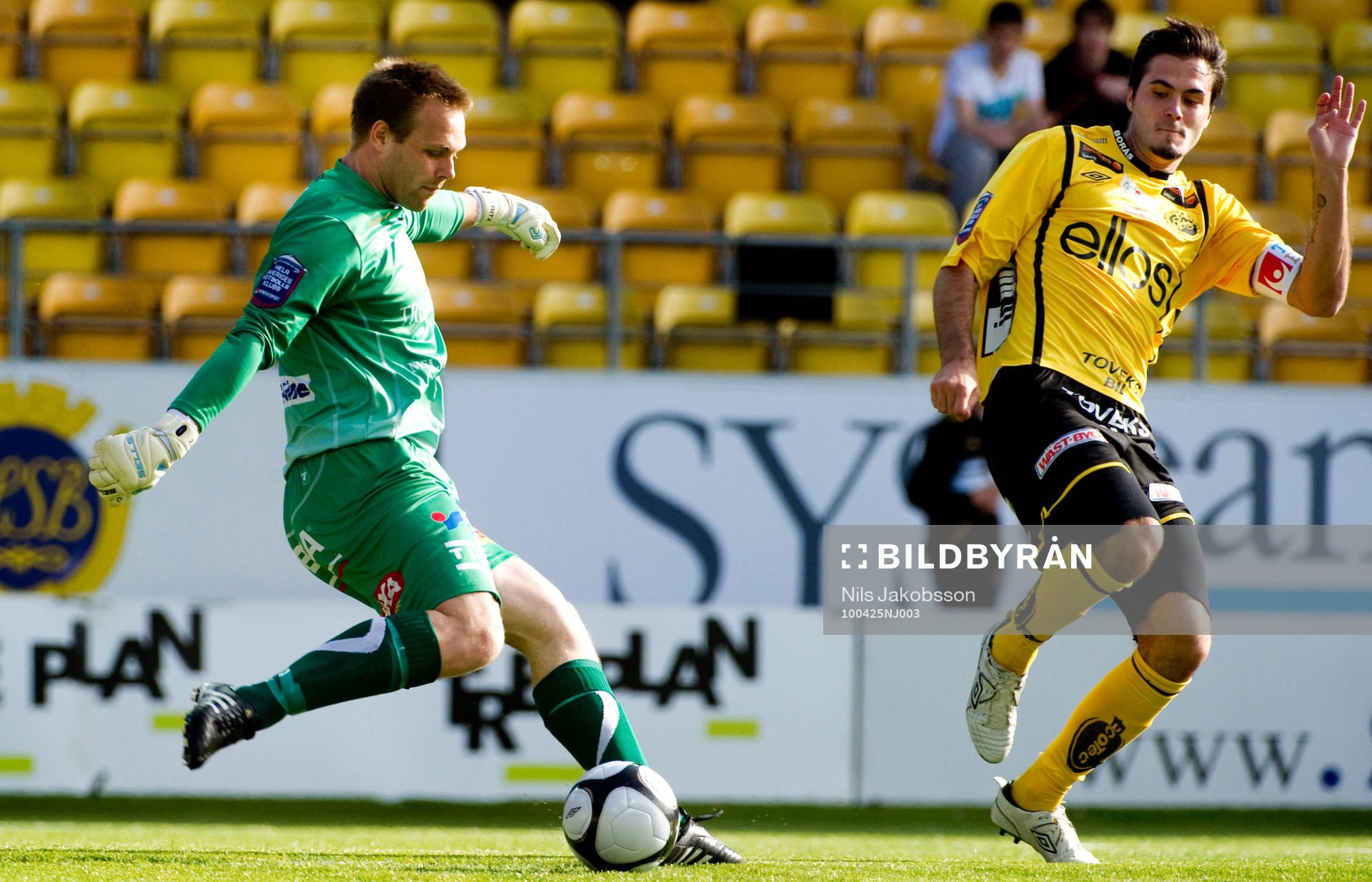 Fredrik Persson, målvakt, Trelleborg, Denni Avdic, Elfsborg