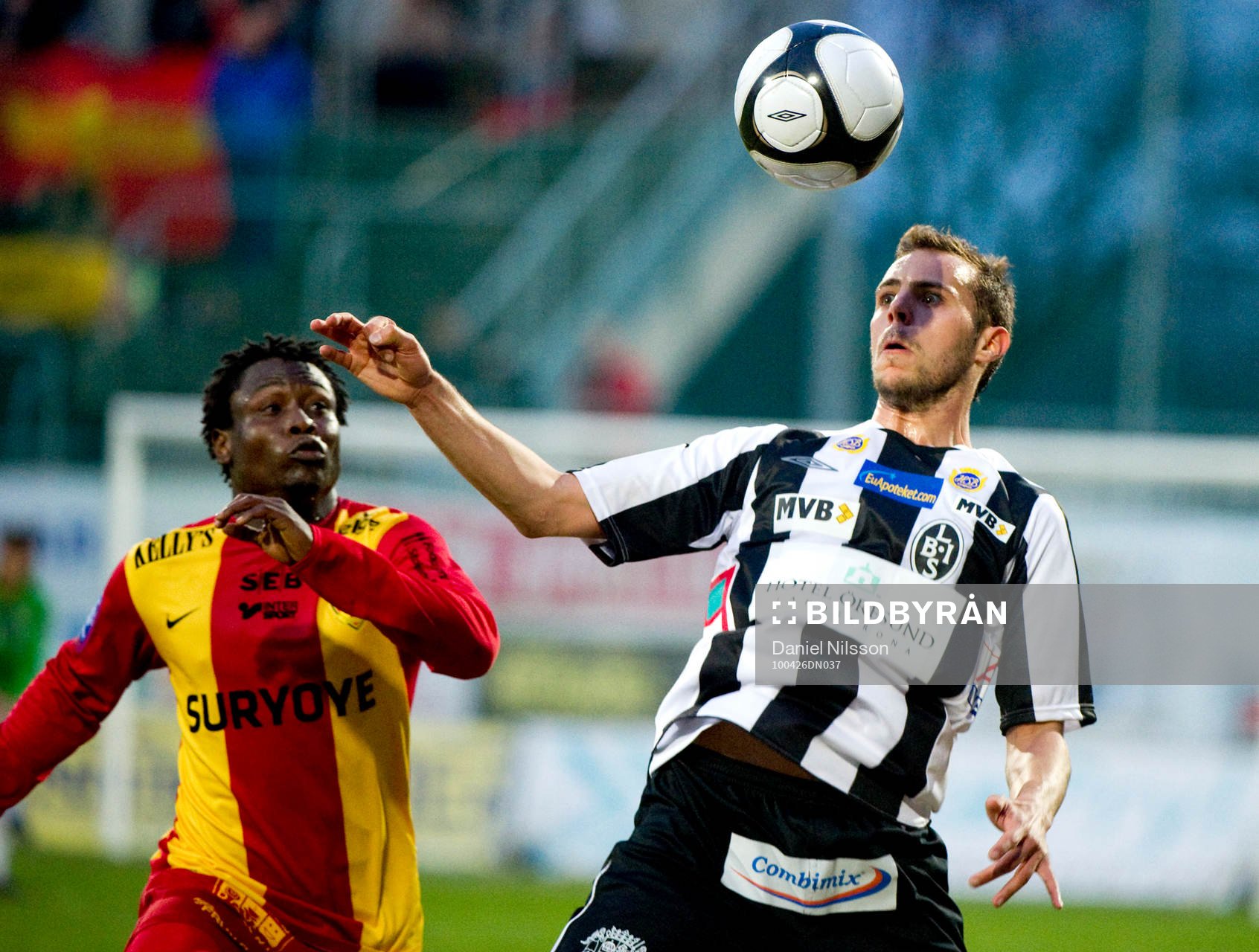 Alexander Zaim, Landskrona, och Obie Etie Ikechukwu,