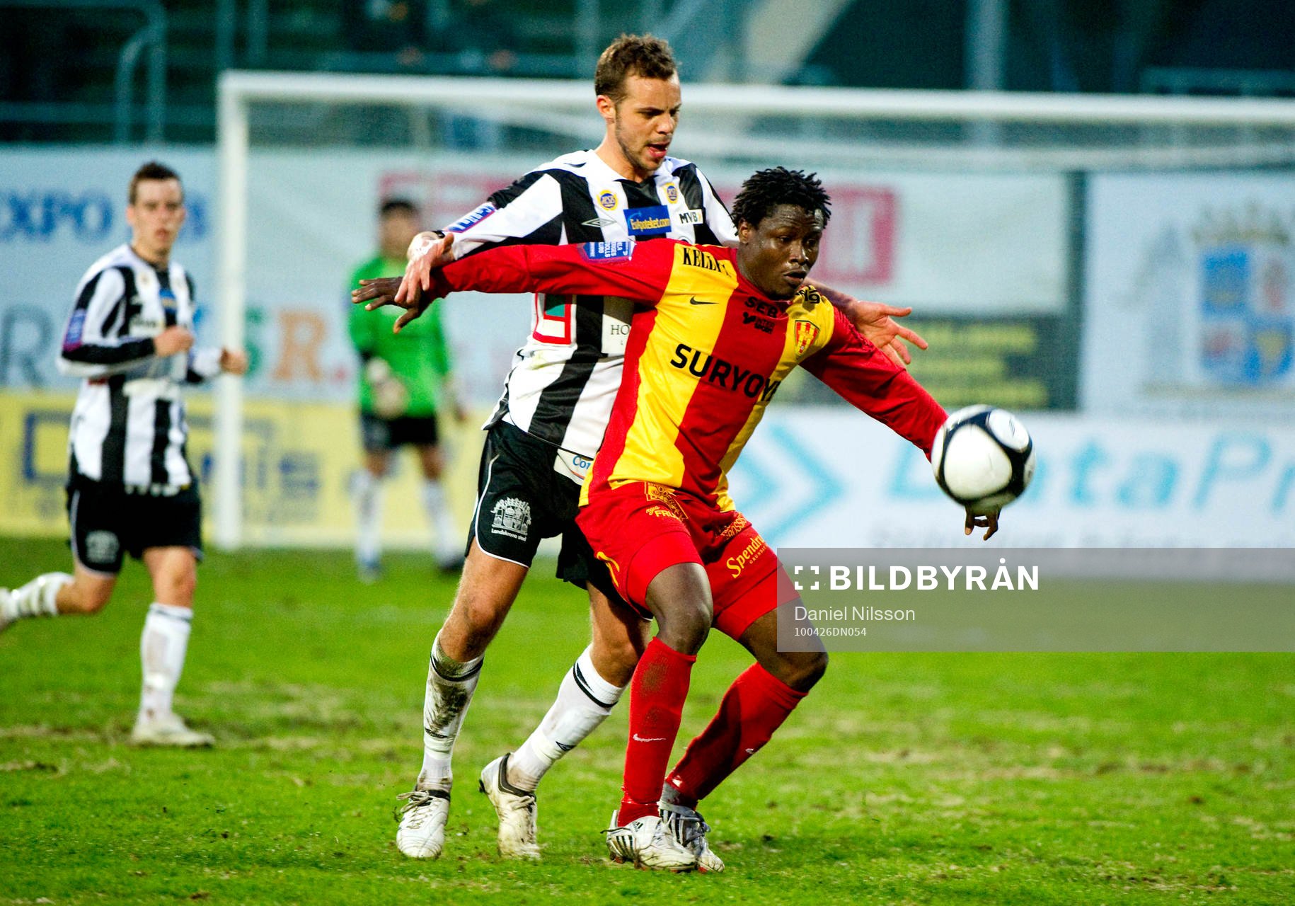 Alexander Zaim, Landskrona, och Obie Etie Ikechukwu,