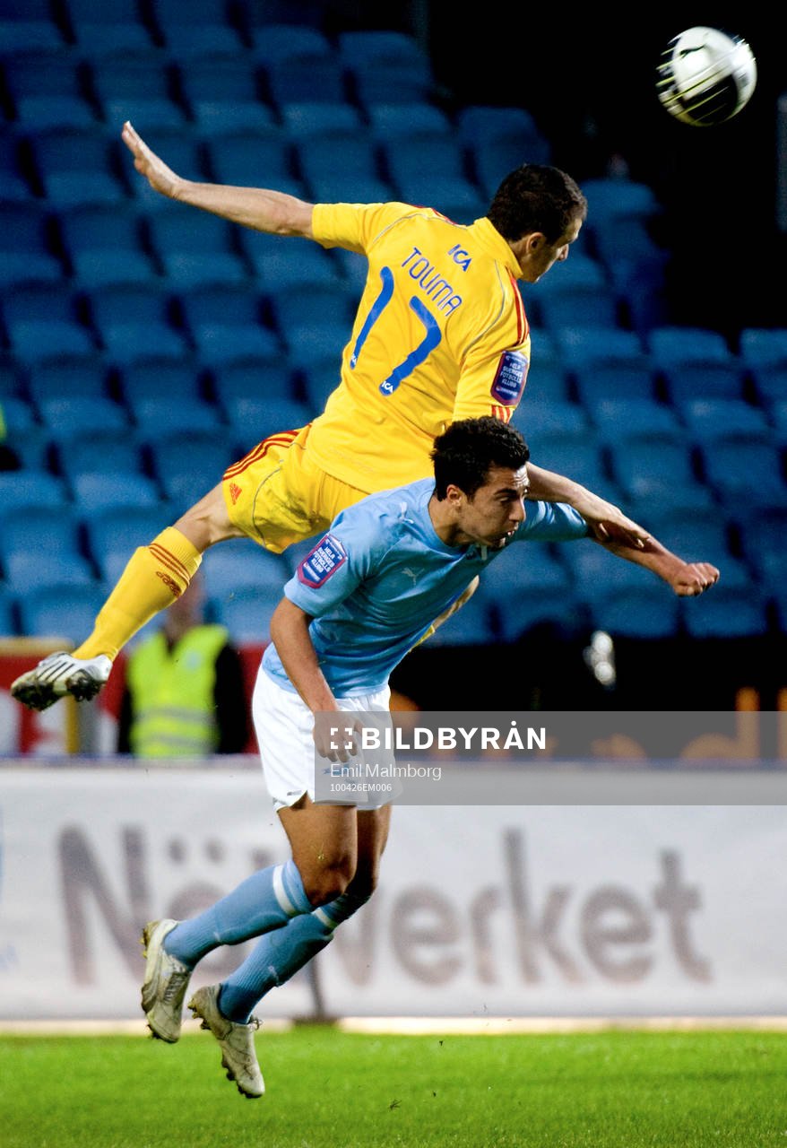 Sharbel Touma, Djurgården och Jiloan Hamad, MFF