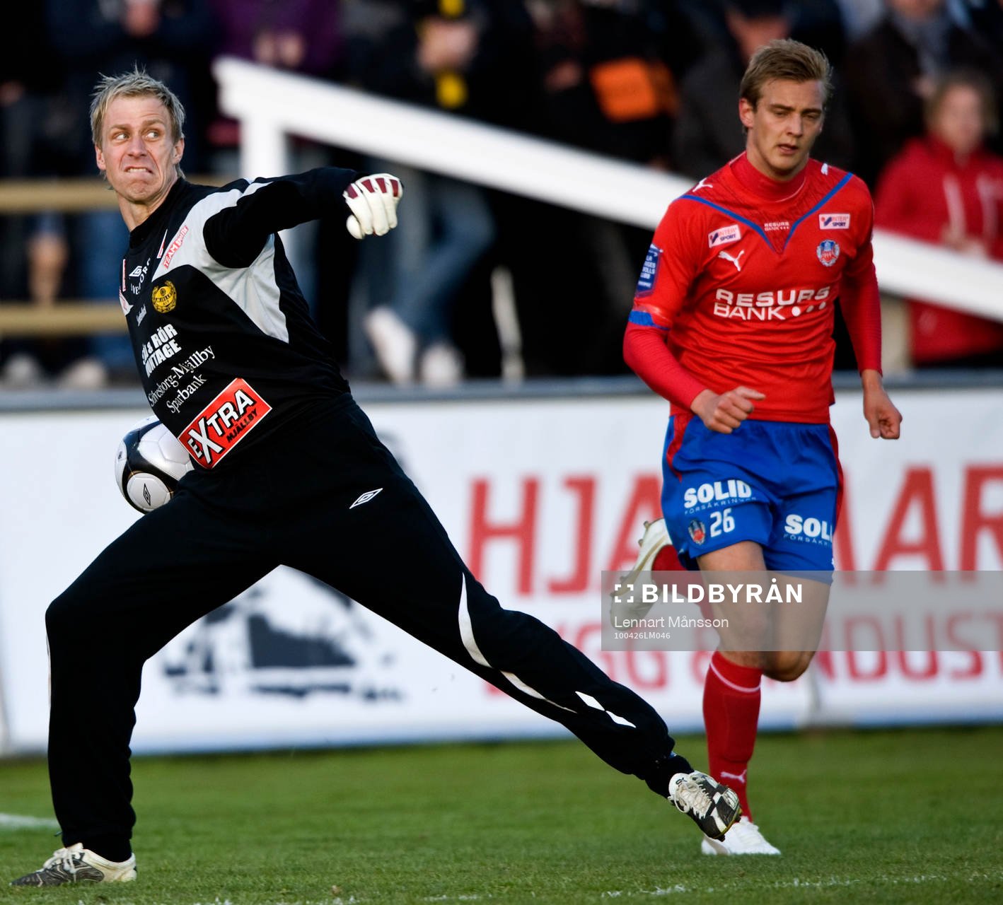 Mattias Asper, målvakt. Utkast