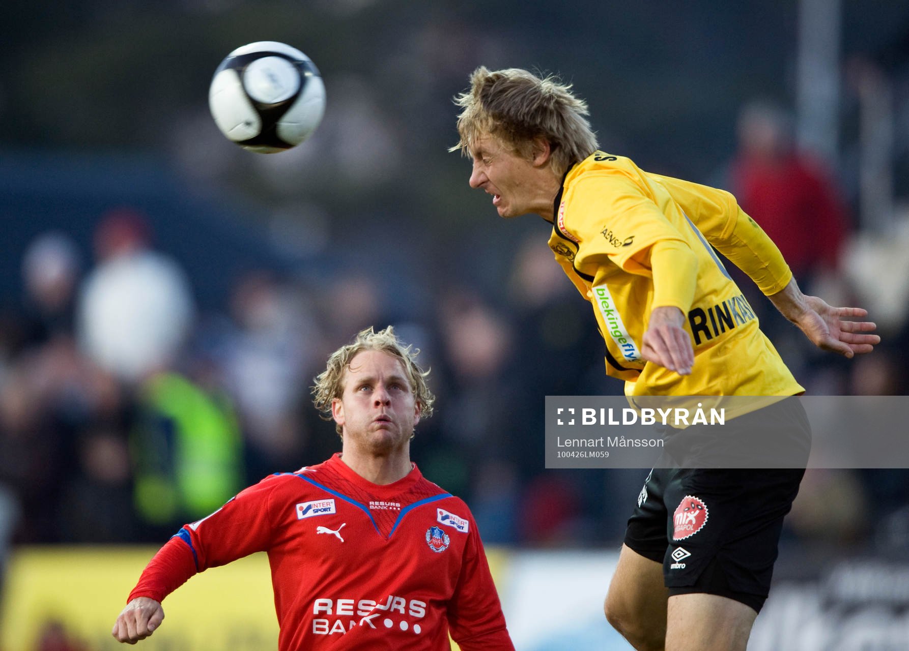Erik Sundin, Helsingborg och Patrik Rosengren, Mjällby.