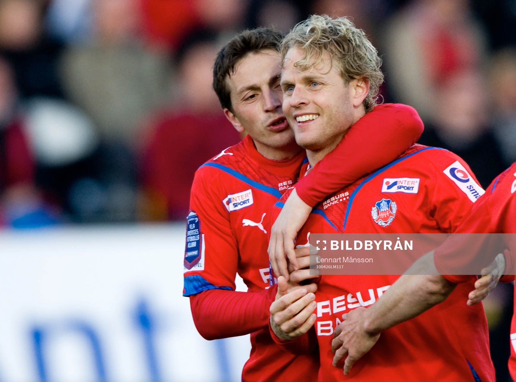 Erik Sundin, jubel och Ardian Gashi