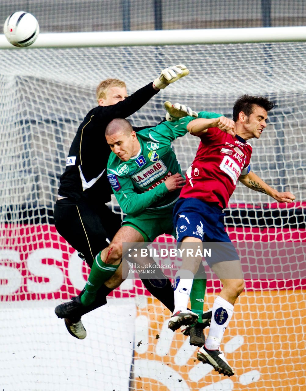 Peter Abrahamsson, målvakt, Björn Anklev, Örgryte,