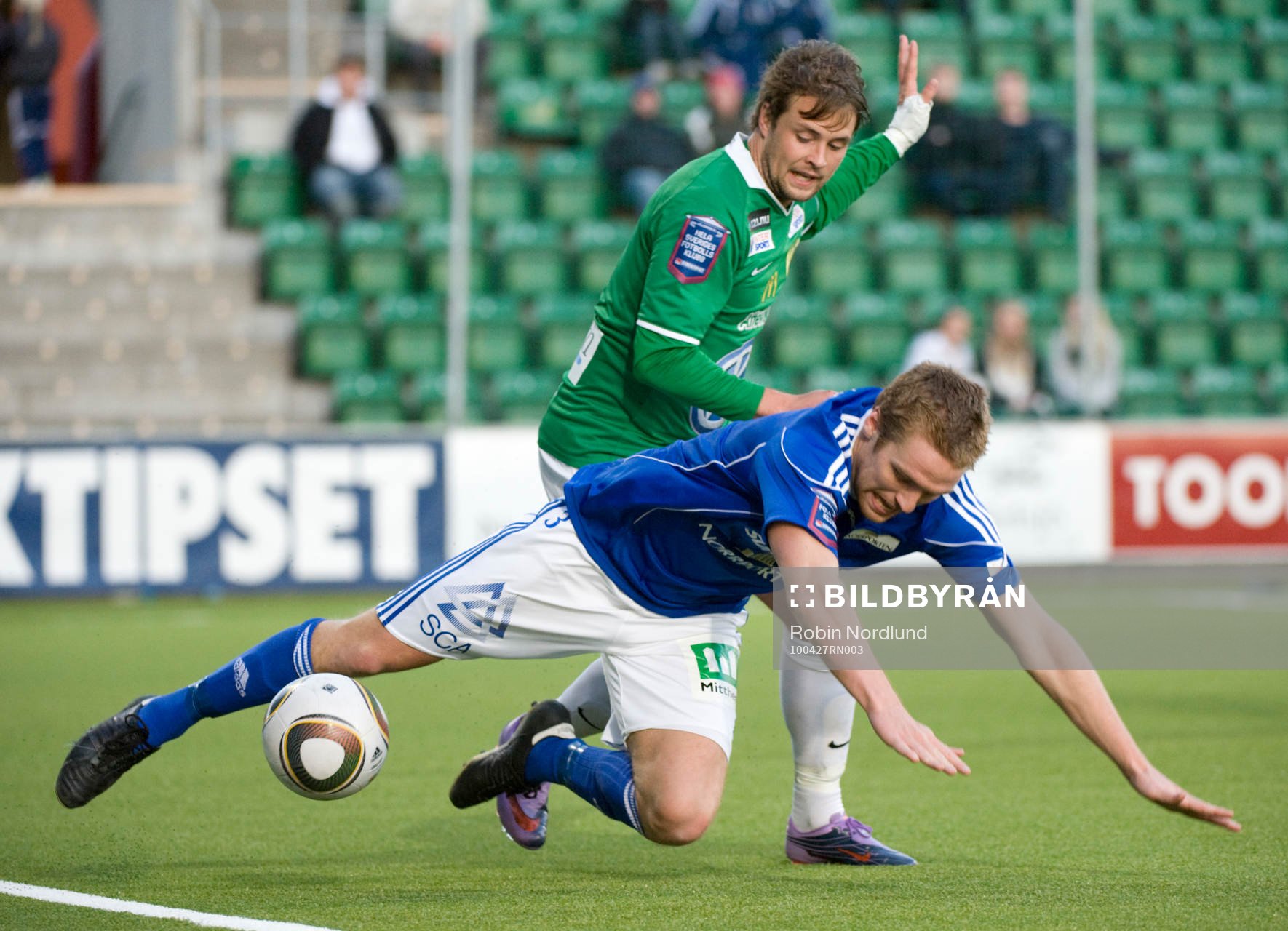 Tom Siwe, Jönköping mot David Myrestam, Sundsvall