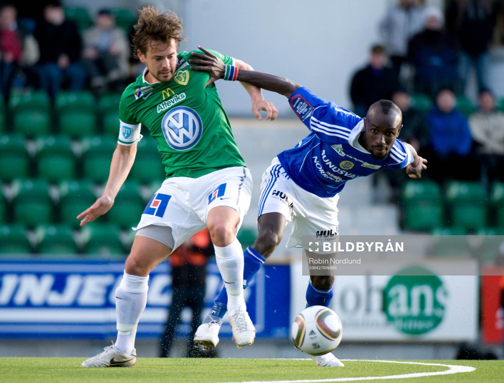 Fredric Fendrich, Jönköping och Aziz Corr Nyang, Sundsvall