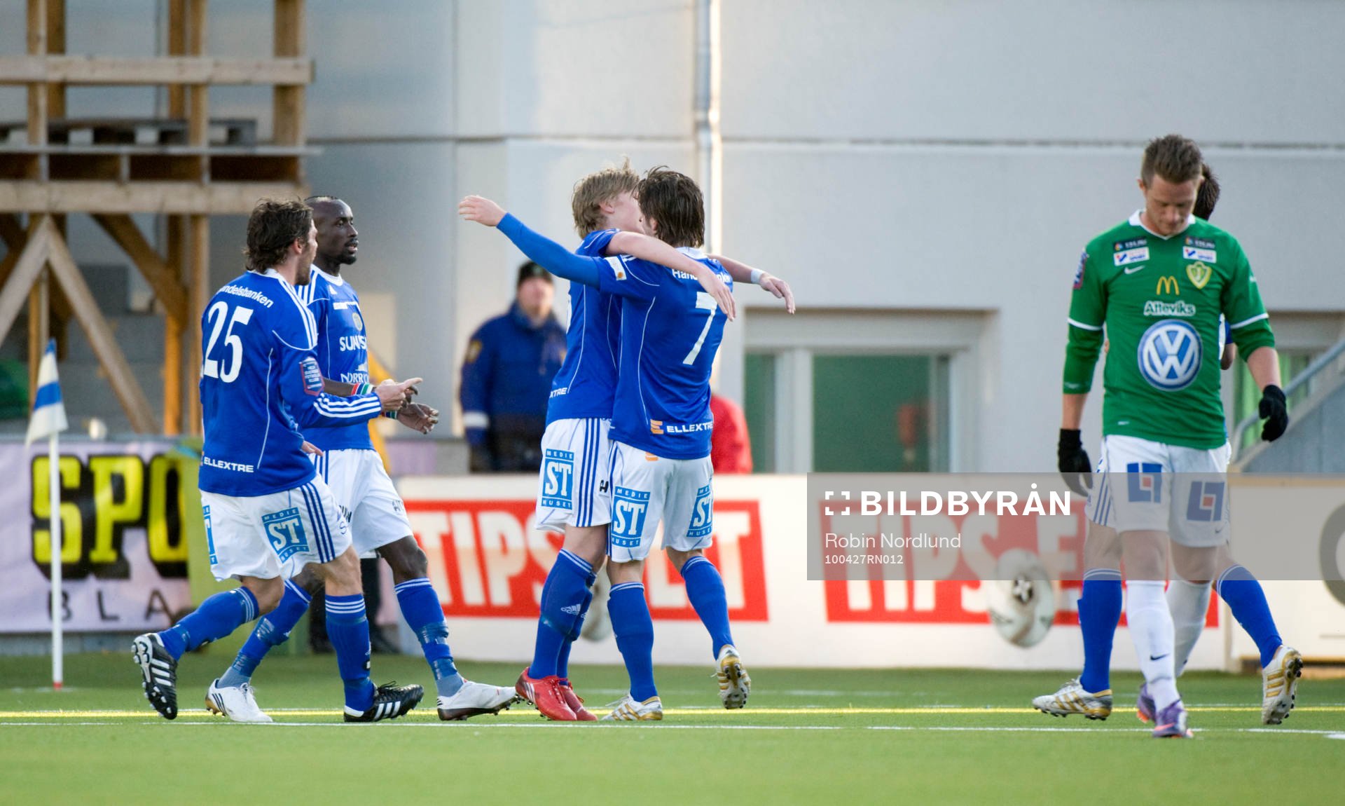 Daniel Sliper, Sundsvall jubel med Emil Forsberg