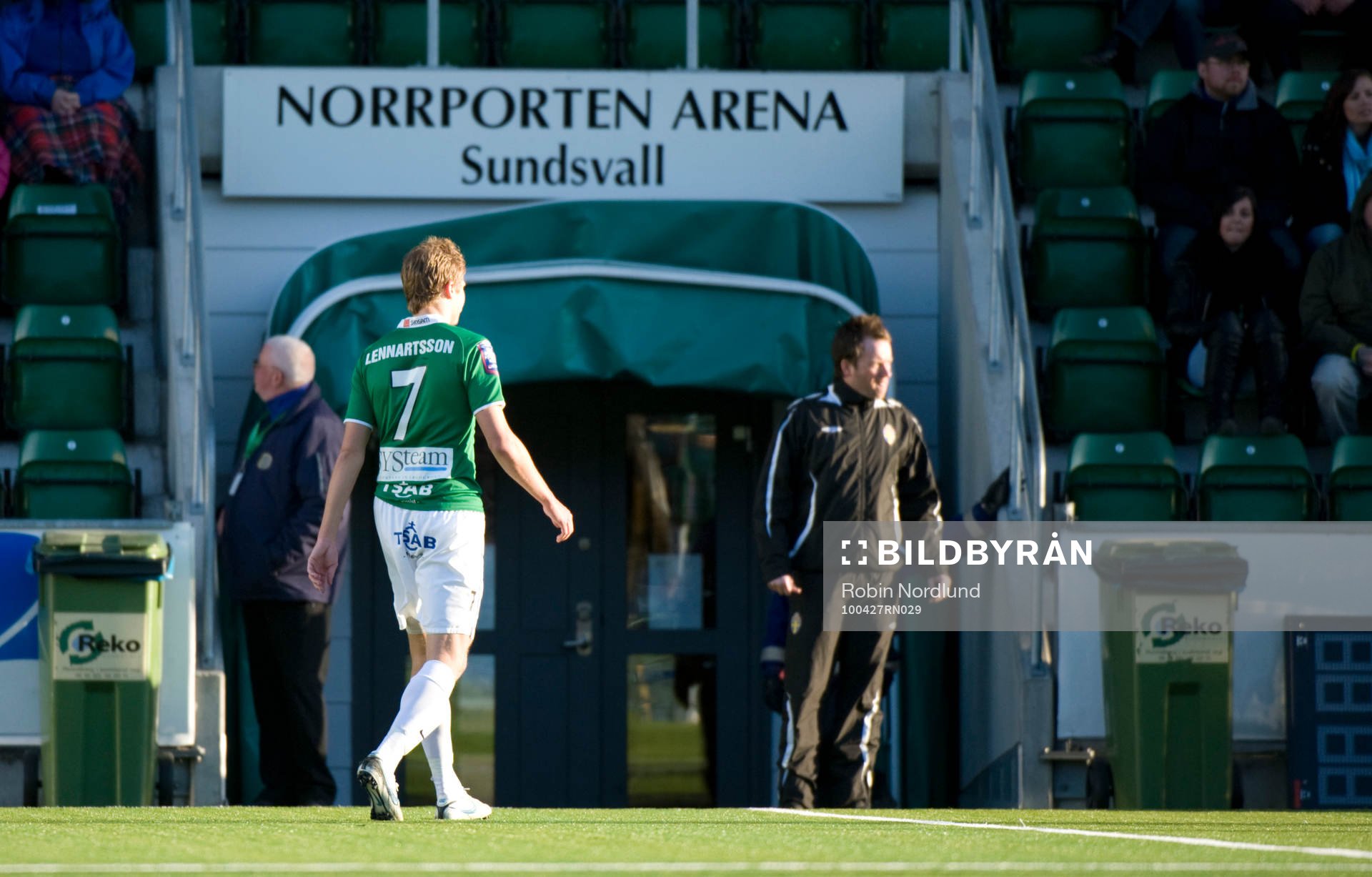  Petter Lennartsson, Jönköping blir utvisad