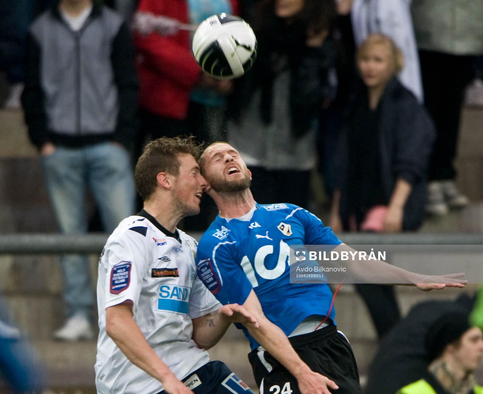 Alexander Gerndt, Gefle, skadas i nickduellen med Ryan