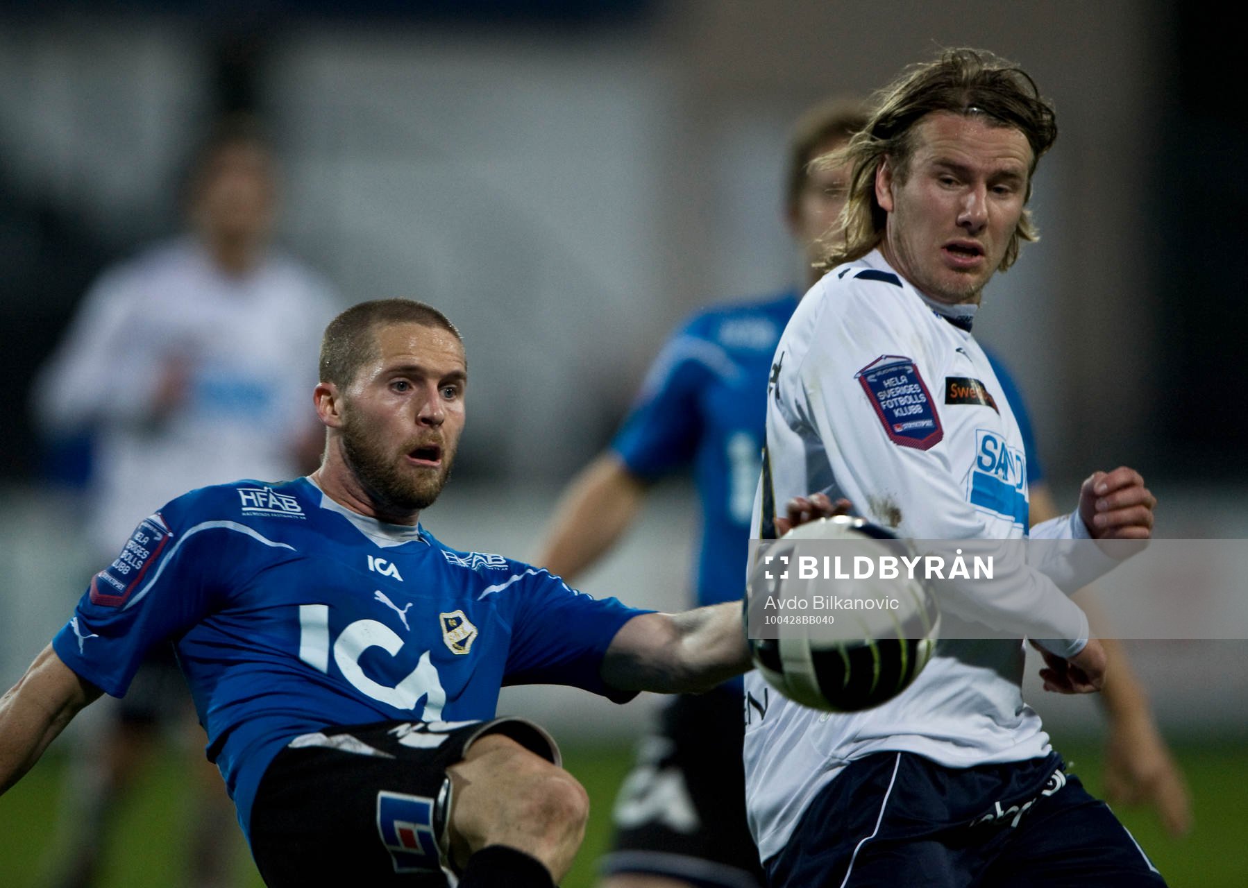 Ryan Miller, Halmstad och Daniel Westlin, Gefle