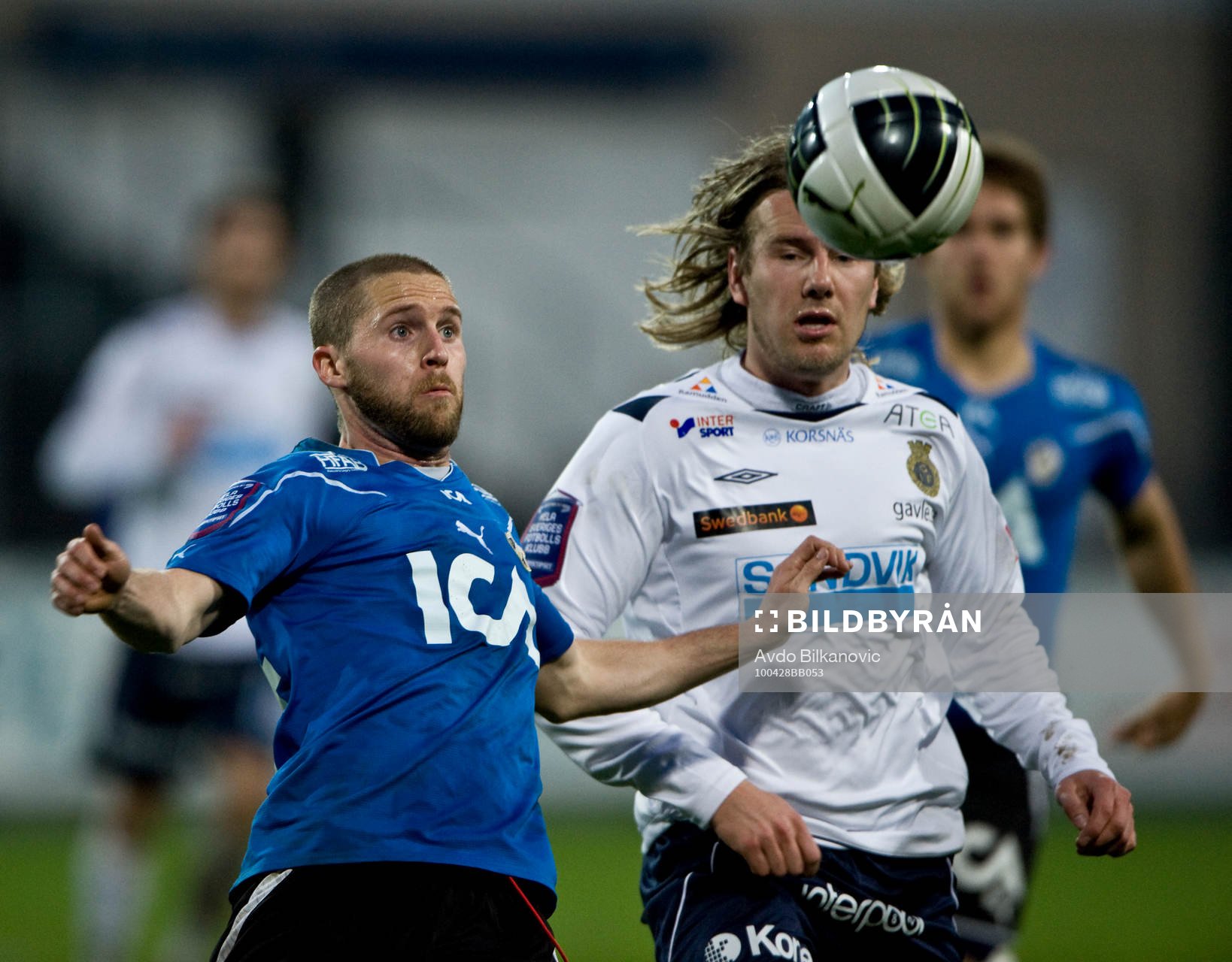 Ryan Miller, Halmstad och Daniel Westlin, Gefle