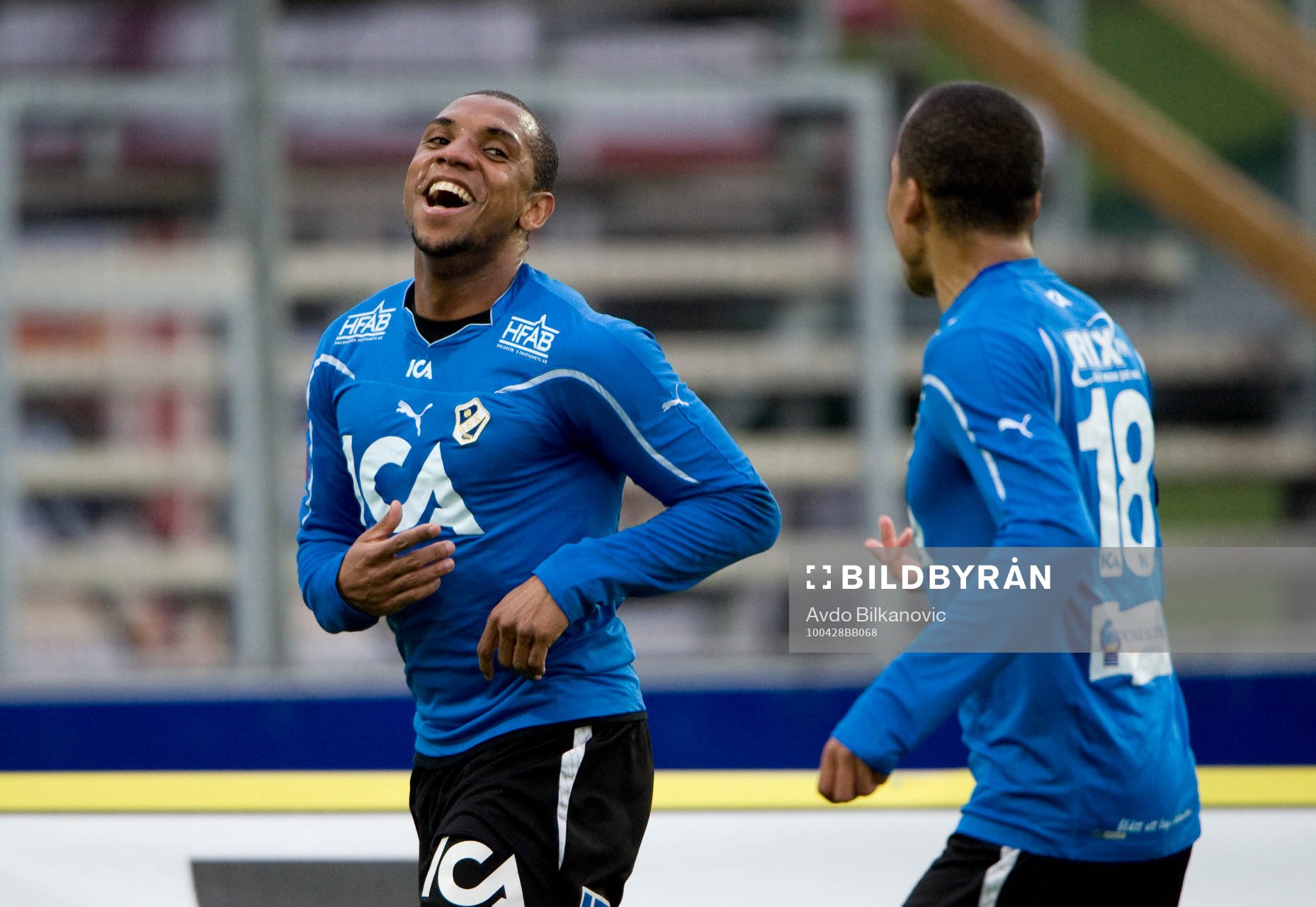 Anselmo Nascimento, Halmstad, jubel